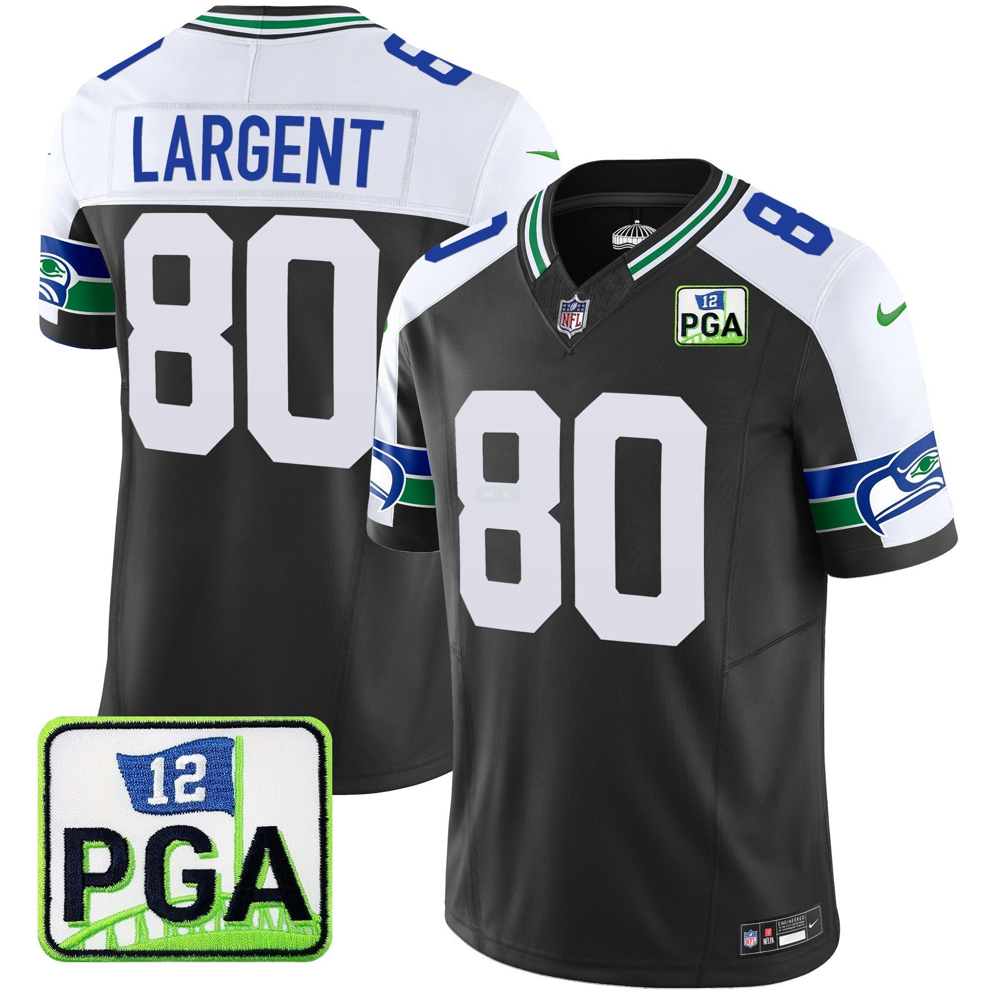 Camisa NFL Men’s PGA Patch Vapor Limited Jersey