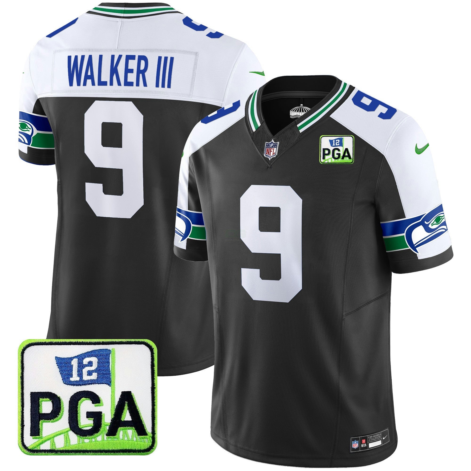 Camisa NFL Men’s PGA Patch Vapor Limited Jersey