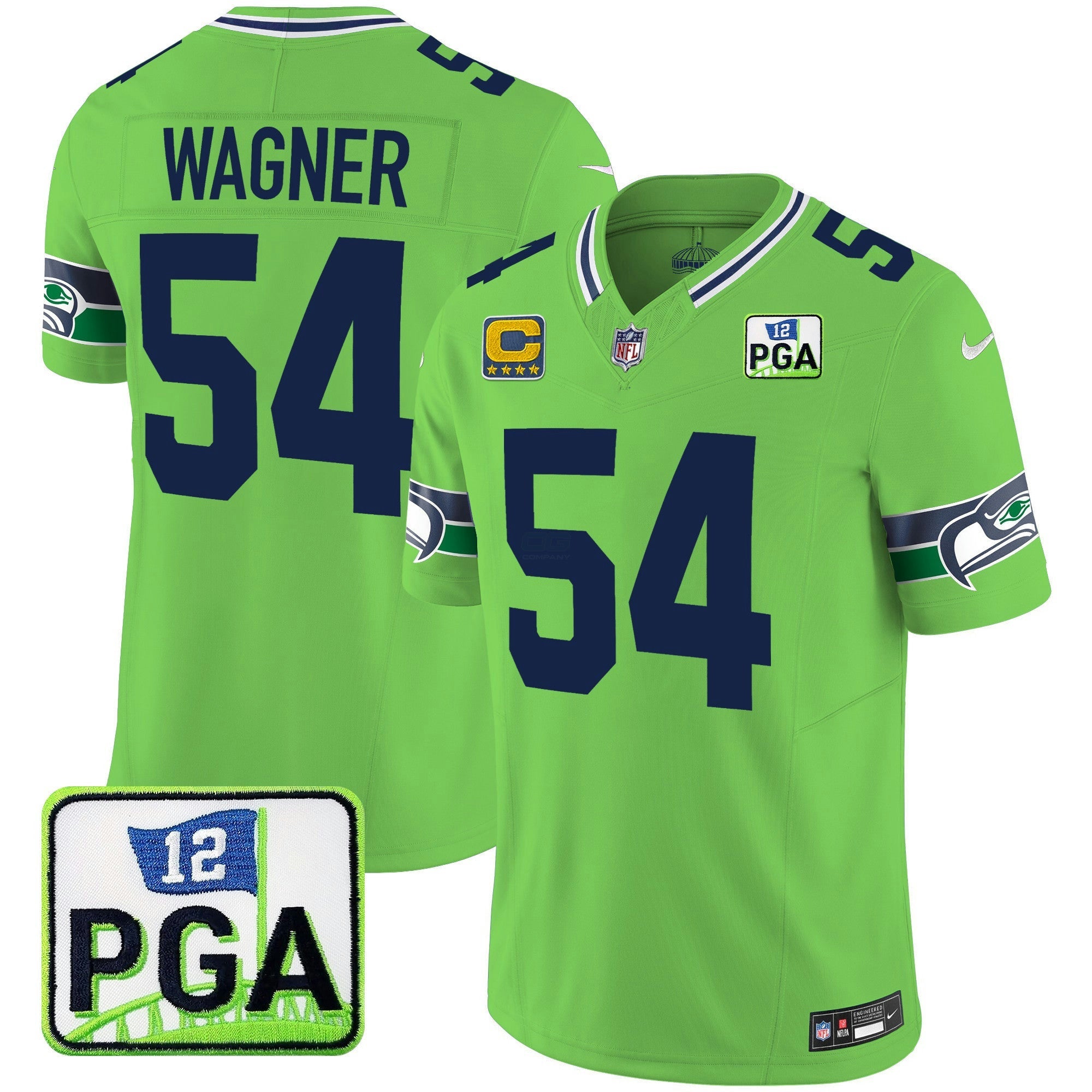 Camisa NFL Men’s PGA Patch Vapor Limited Jersey