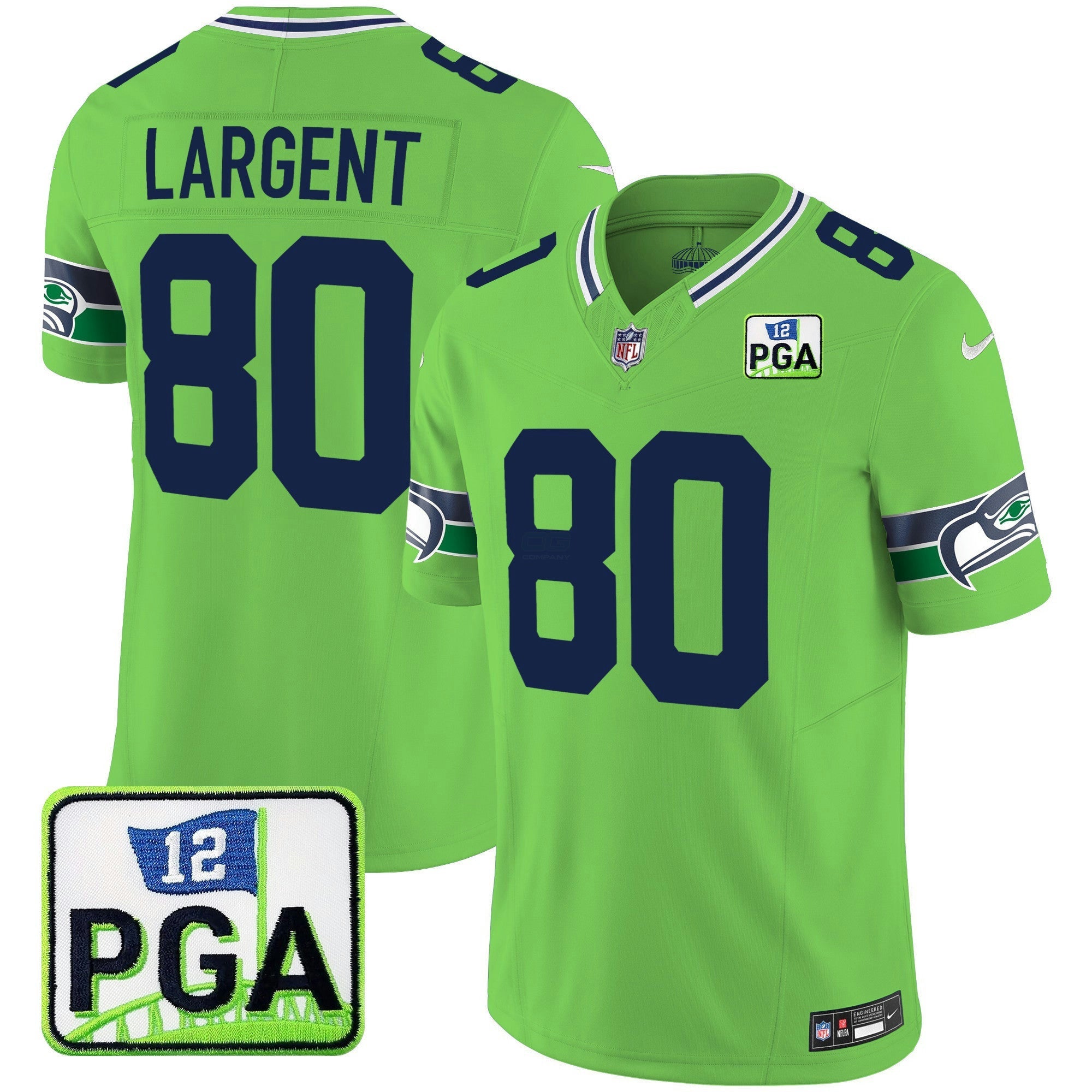 Camisa NFL Men’s PGA Patch Vapor Limited Jersey