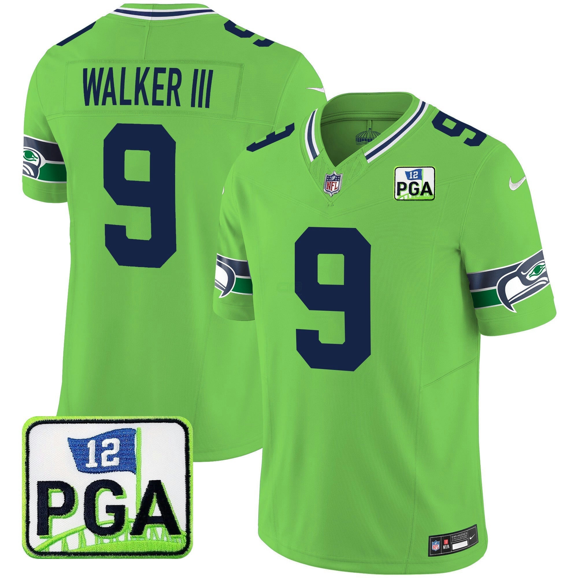 Camisa NFL Men’s PGA Patch Vapor Limited Jersey