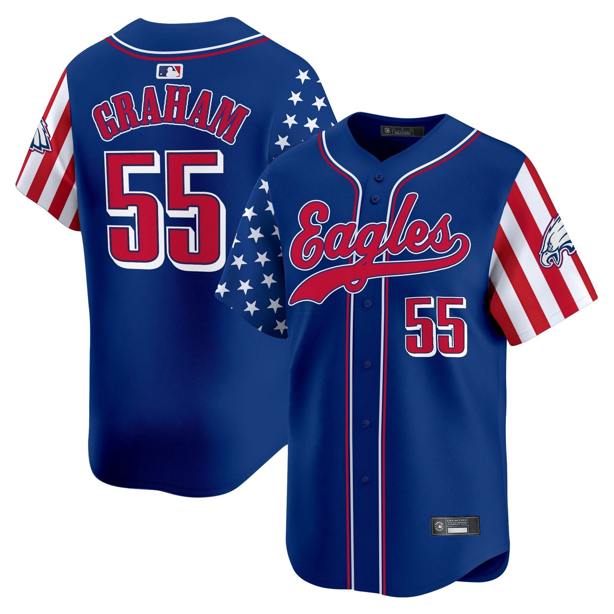 Camisa NFL Men’s Philadelphia 2025 Independence Day Vapor Jersey