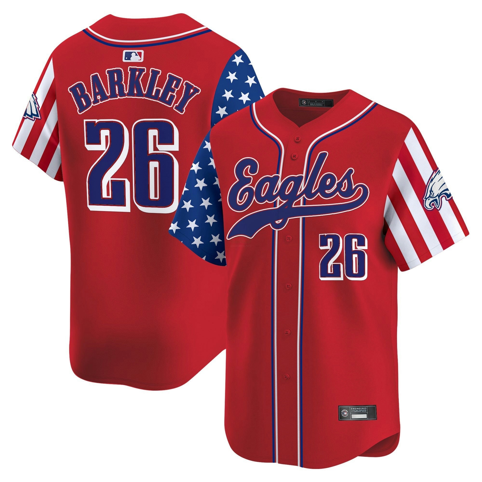 Camisa NFL Men’s Philadelphia 2025 Independence Day Vapor Jersey