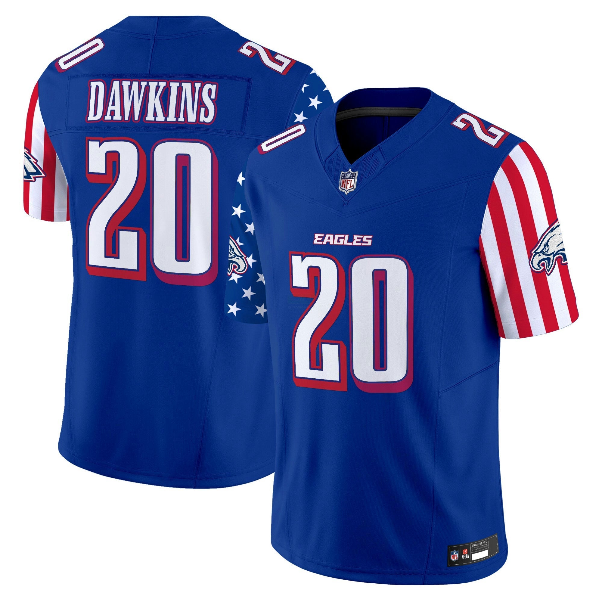 Camisa NFL Men’s Philadelphia 2025 Independence Day Vapor Limited Jersey