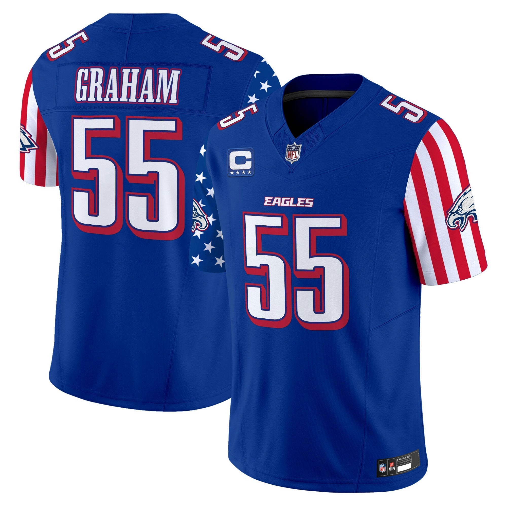 Camisa NFL Men’s Philadelphia 2025 Independence Day Vapor Limited Jersey