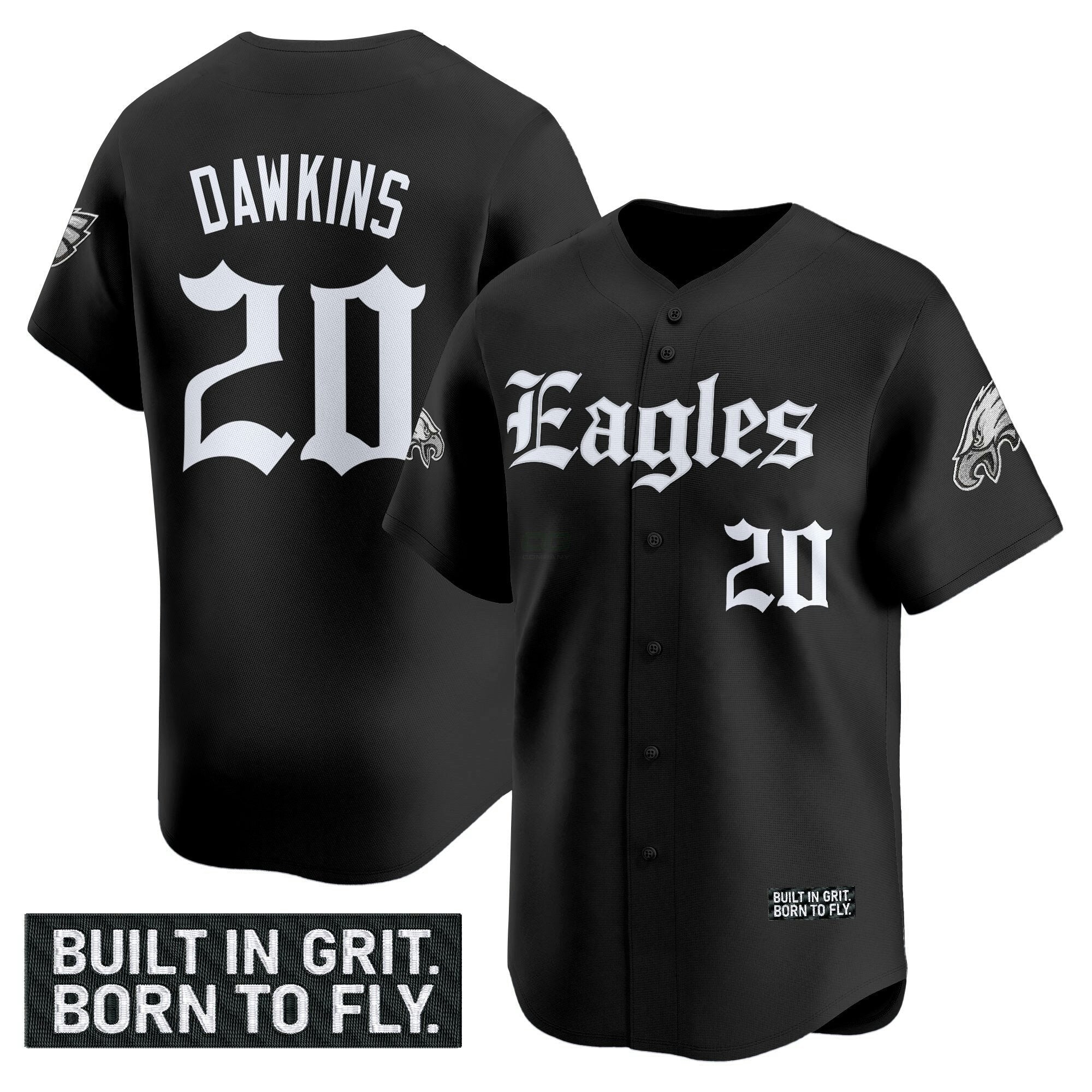 Camisa NFL Men’s Philadelphia ‘Gothic Philly Edition’ Vapor Jersey