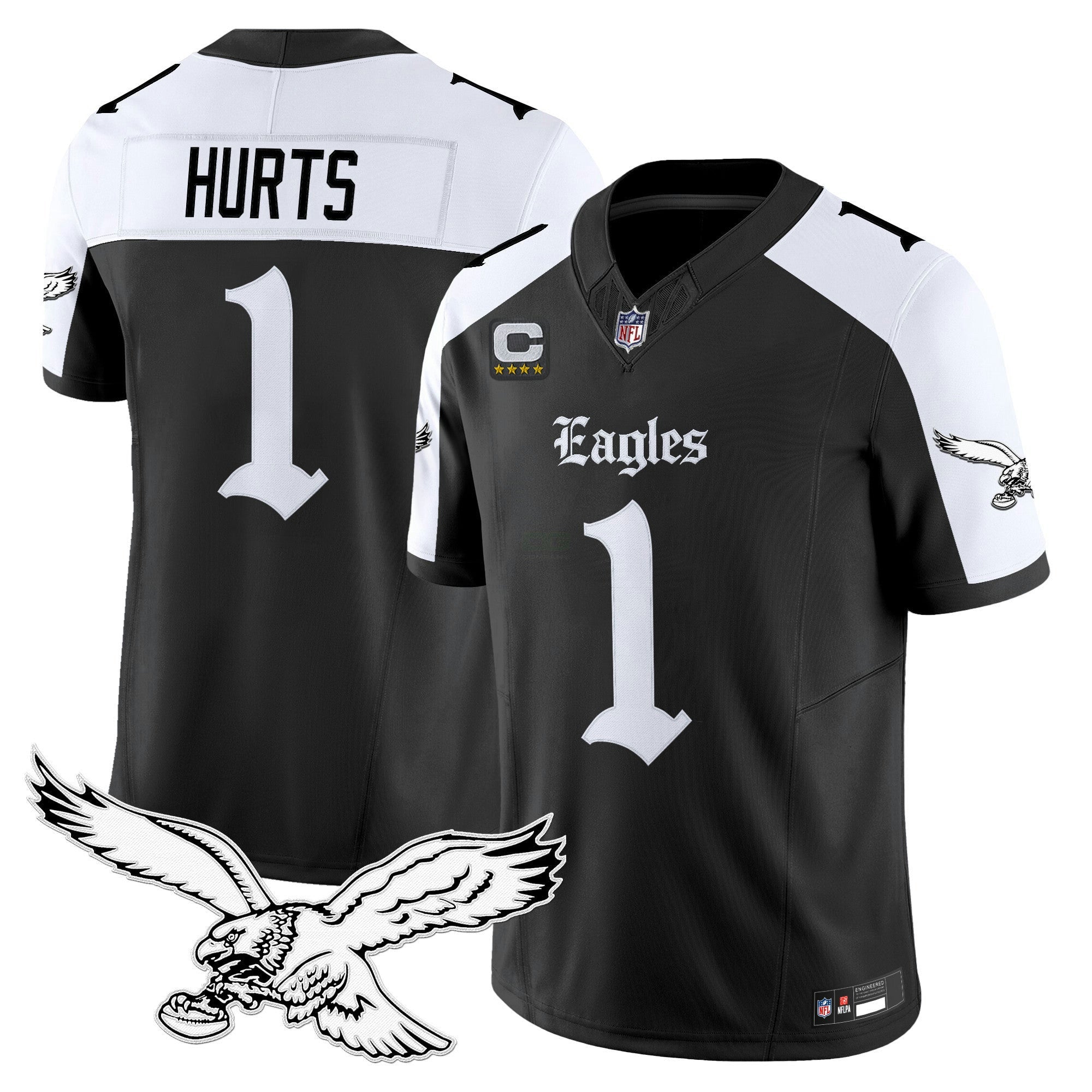 Camisa NFL Men’s Philadelphia ‘Gothic Philly Edition’ Vapor Limited Jersey