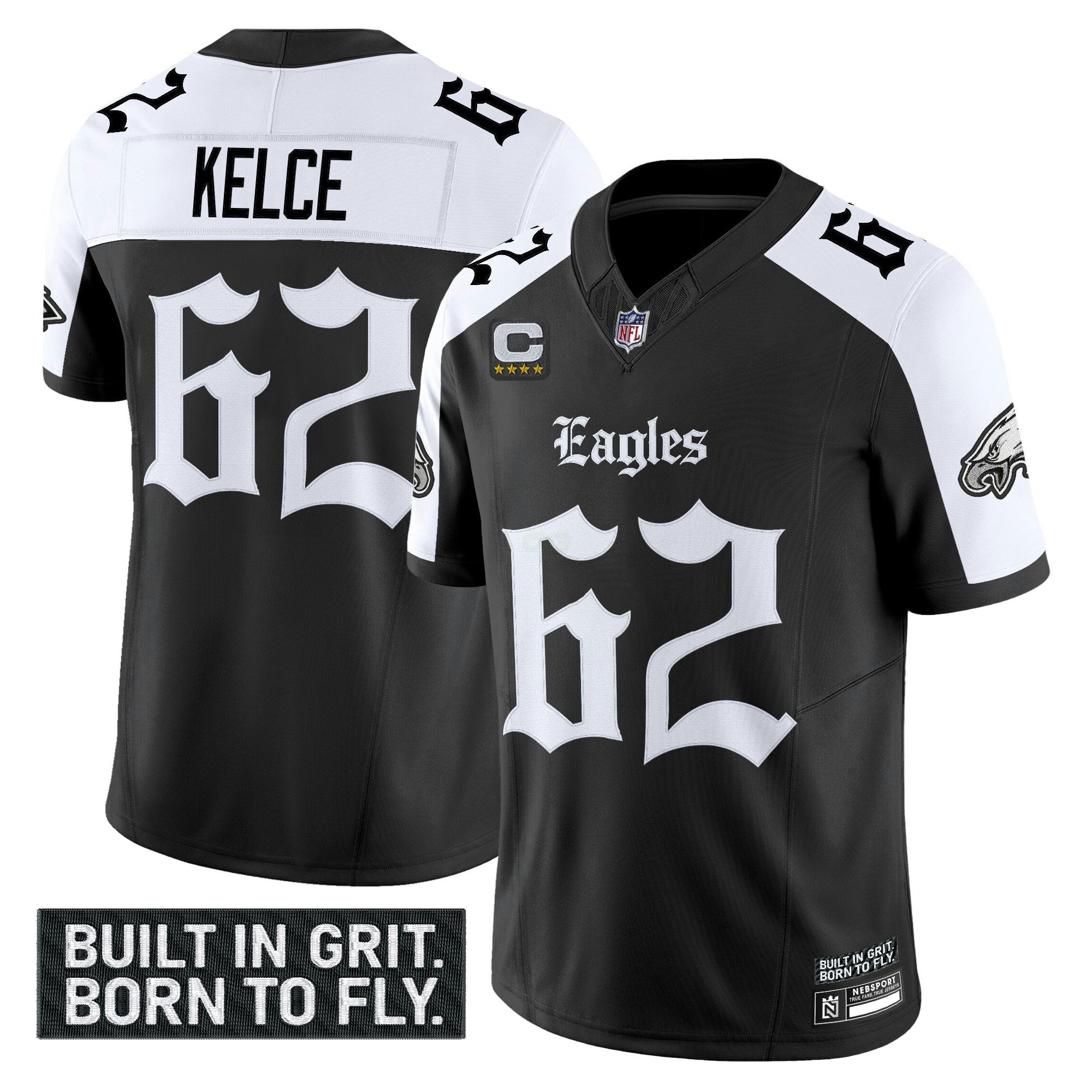 Camisa NFL Men’s Philadelphia ‘Gothic Philly Edition’ Vapor Limited Jersey V2