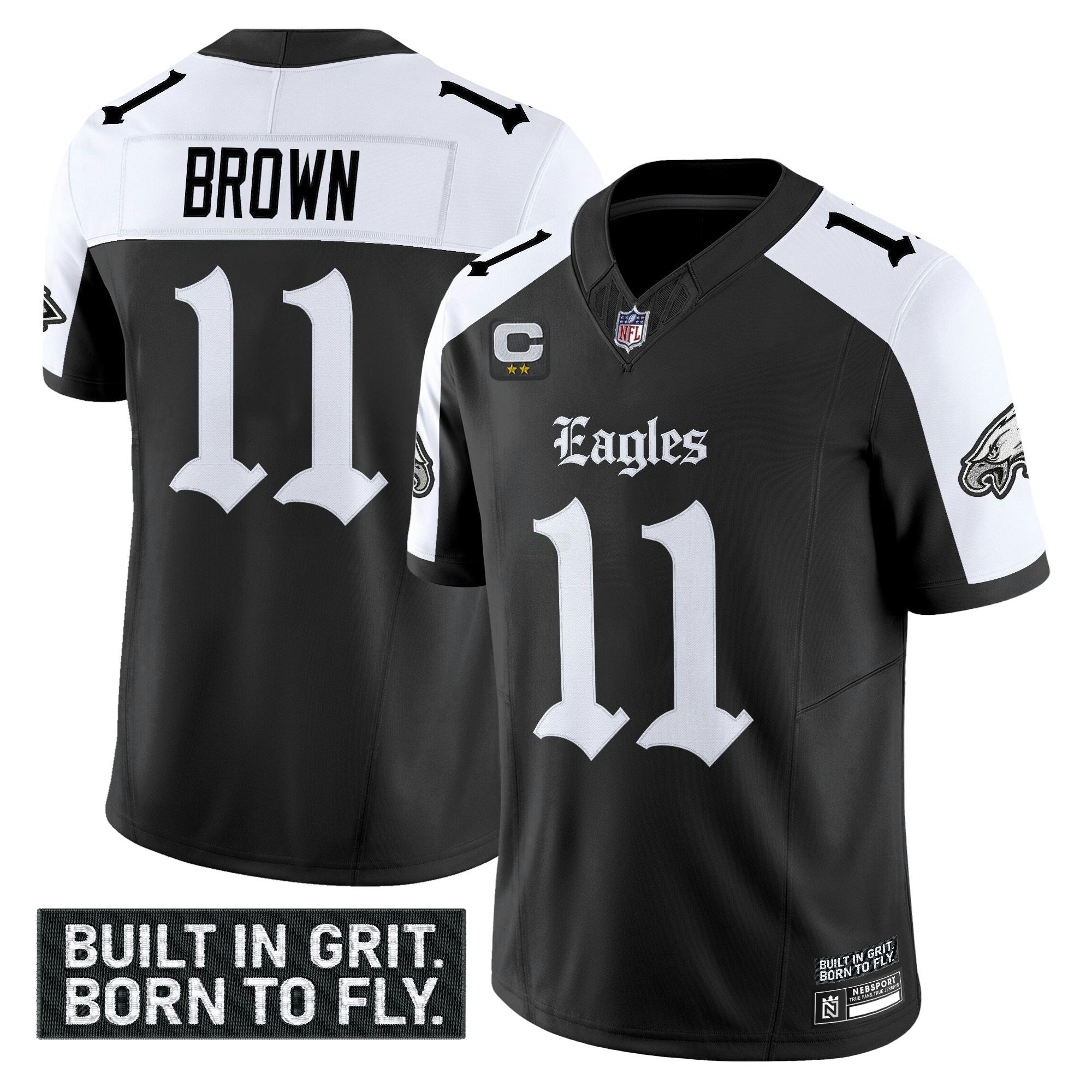 Camisa NFL Men’s Philadelphia ‘Gothic Philly Edition’ Vapor Limited Jersey V2