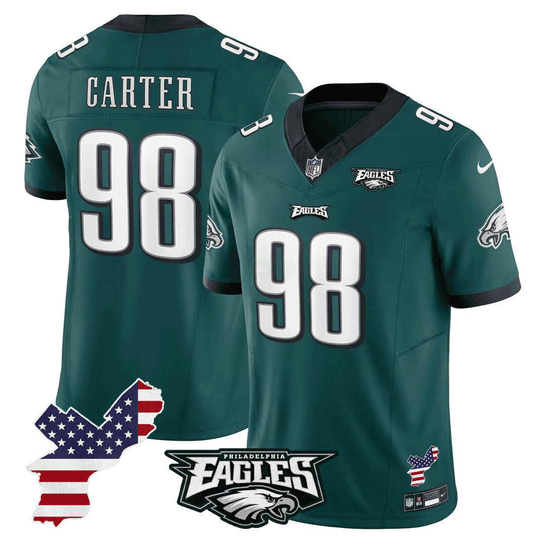 Camisa NFL Men’s Philadelphia Philadelphia Patch Jersey