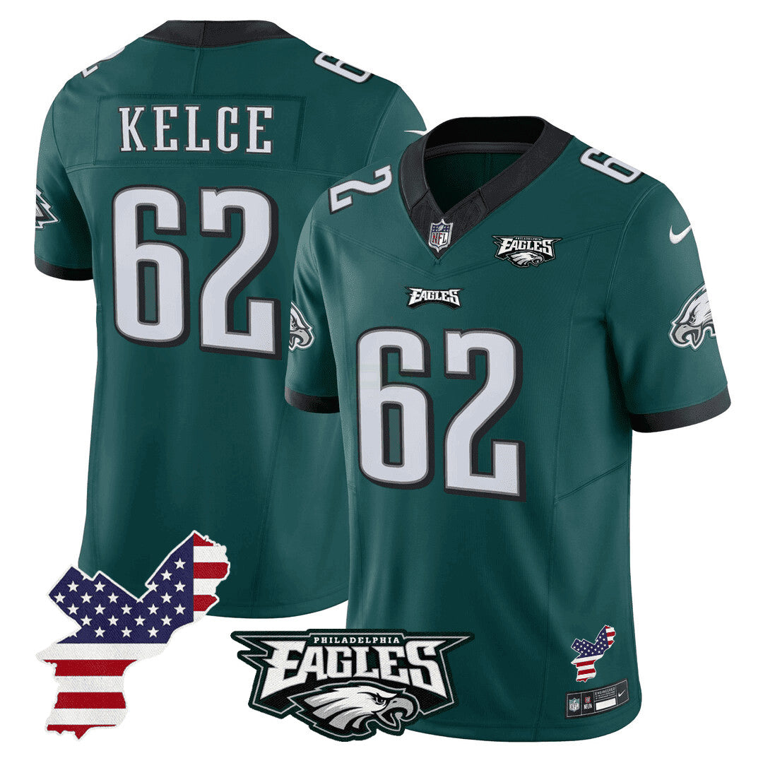 Camisa NFL Men’s Philadelphia Philadelphia Patch Jersey