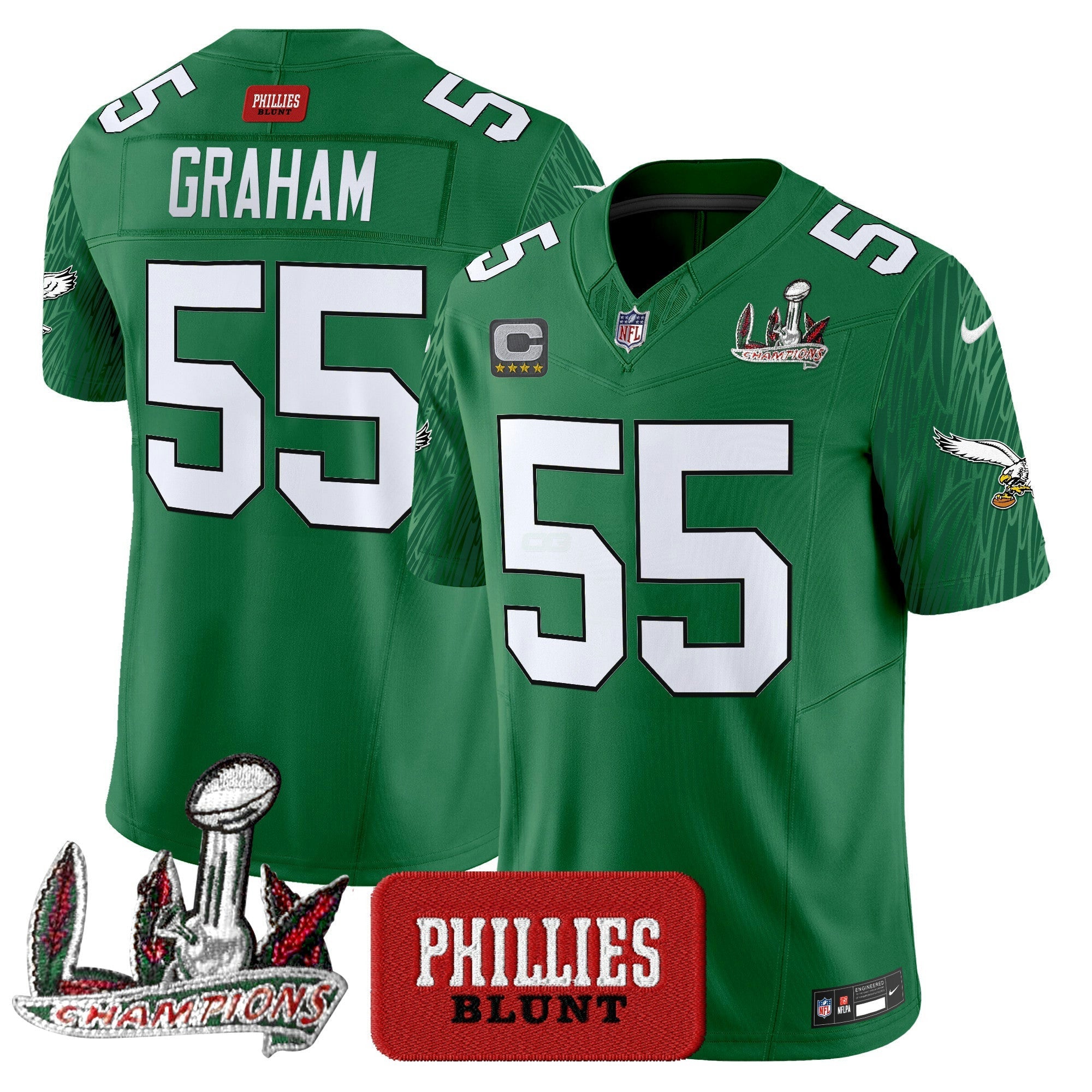 Camisa NFL Men’s Philadelphia Phillies Blunt Vapor Limited Jersey – Stitched