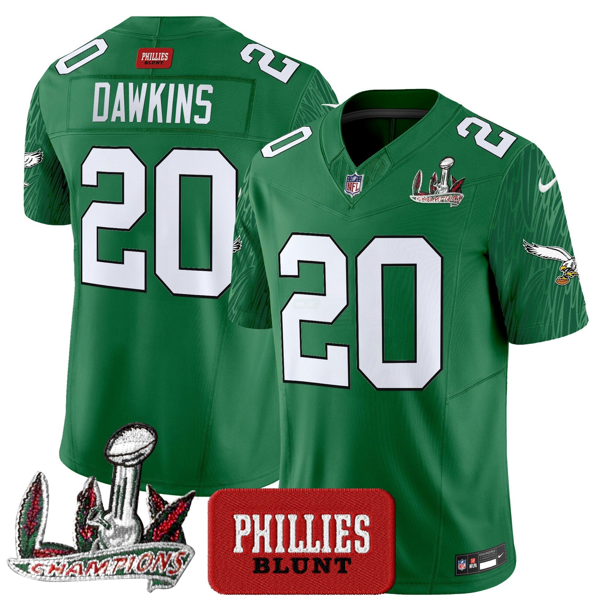 Camisa NFL Men’s Philadelphia Phillies Blunt Vapor Limited Jersey – Stitched