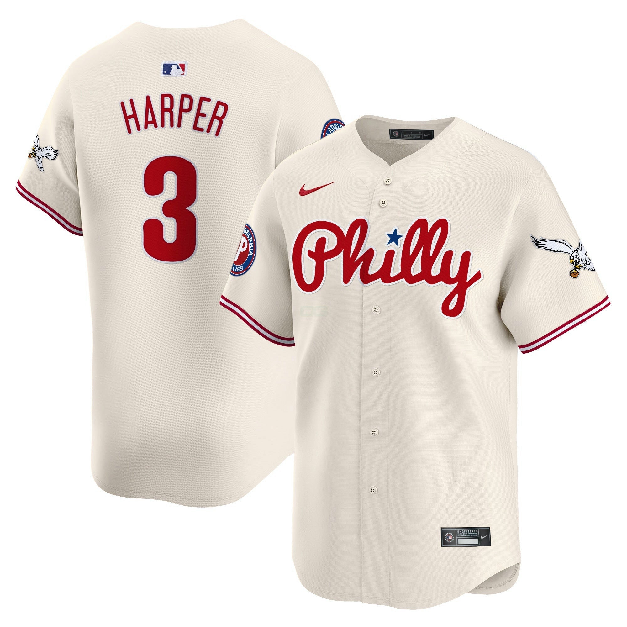 Camisa NFL Men’s Phillies & Vapor Premier Limited Jersey