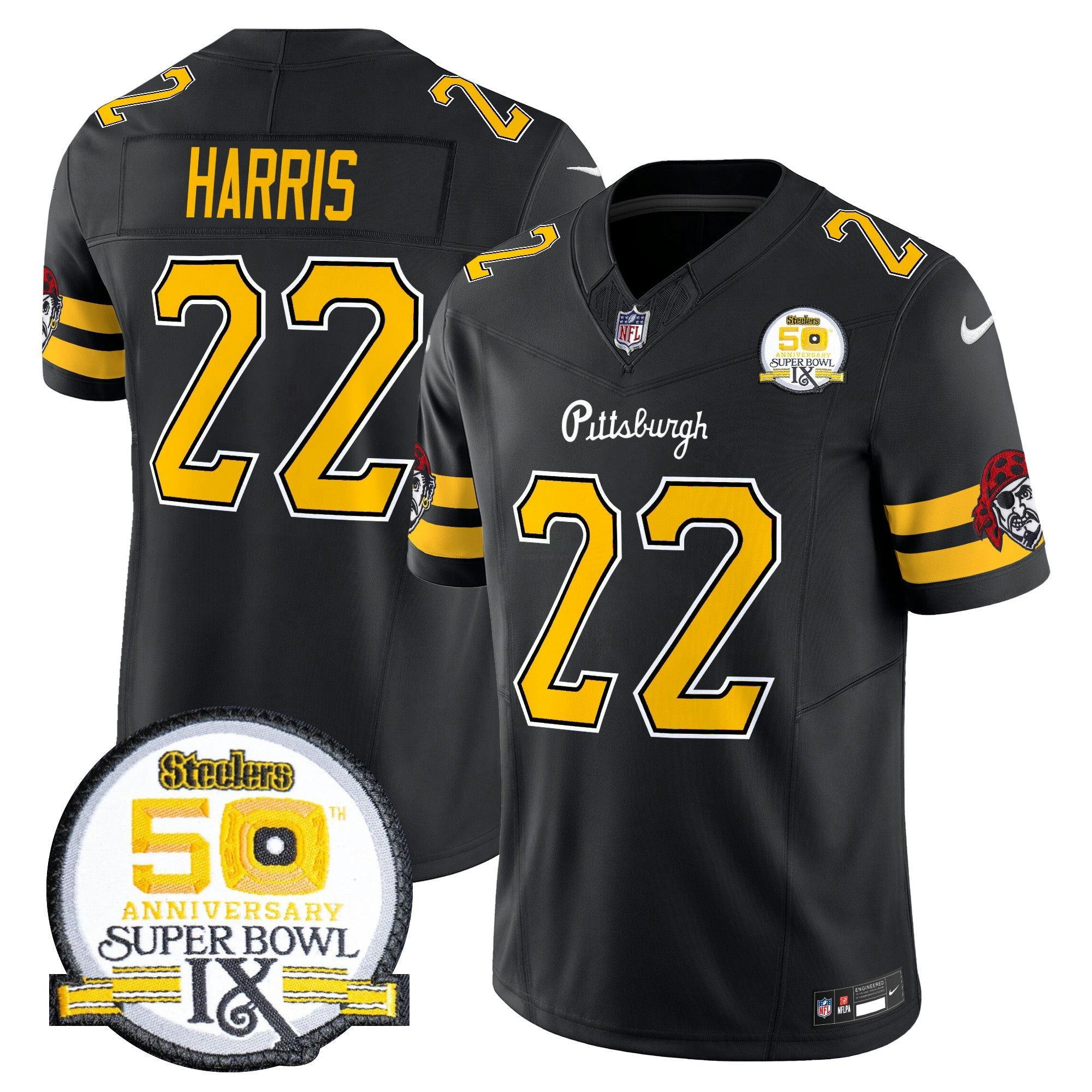 Camisa NFL Men’s Pittsburgh 2024 Vapor Limited Jersey