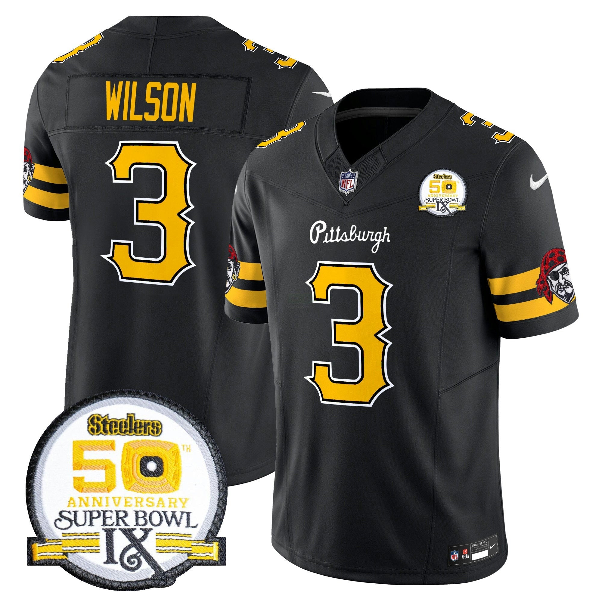 Camisa NFL Men’s Pittsburgh 2024 Vapor Limited Jersey