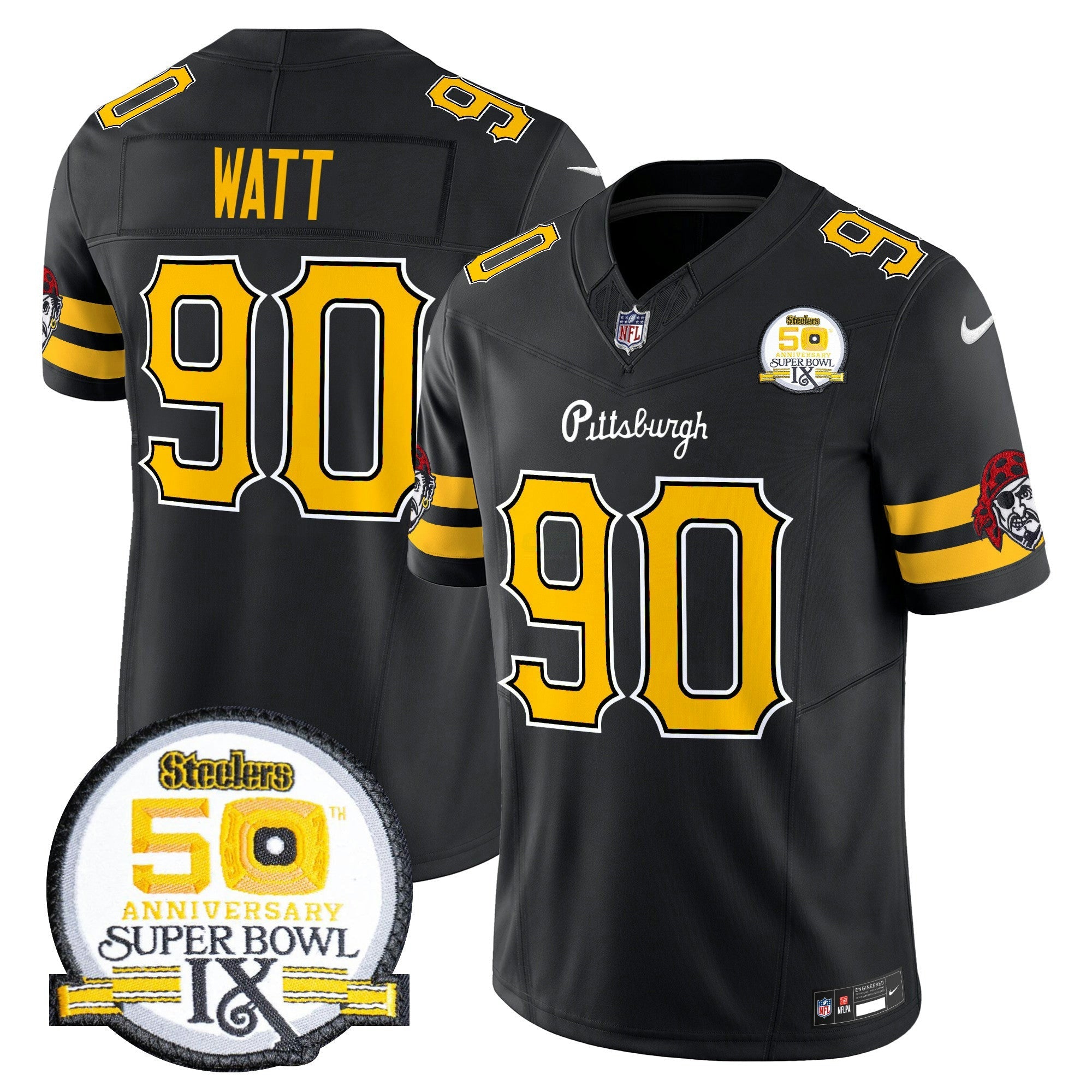 Camisa NFL Men’s Pittsburgh 2024 Vapor Limited Jersey