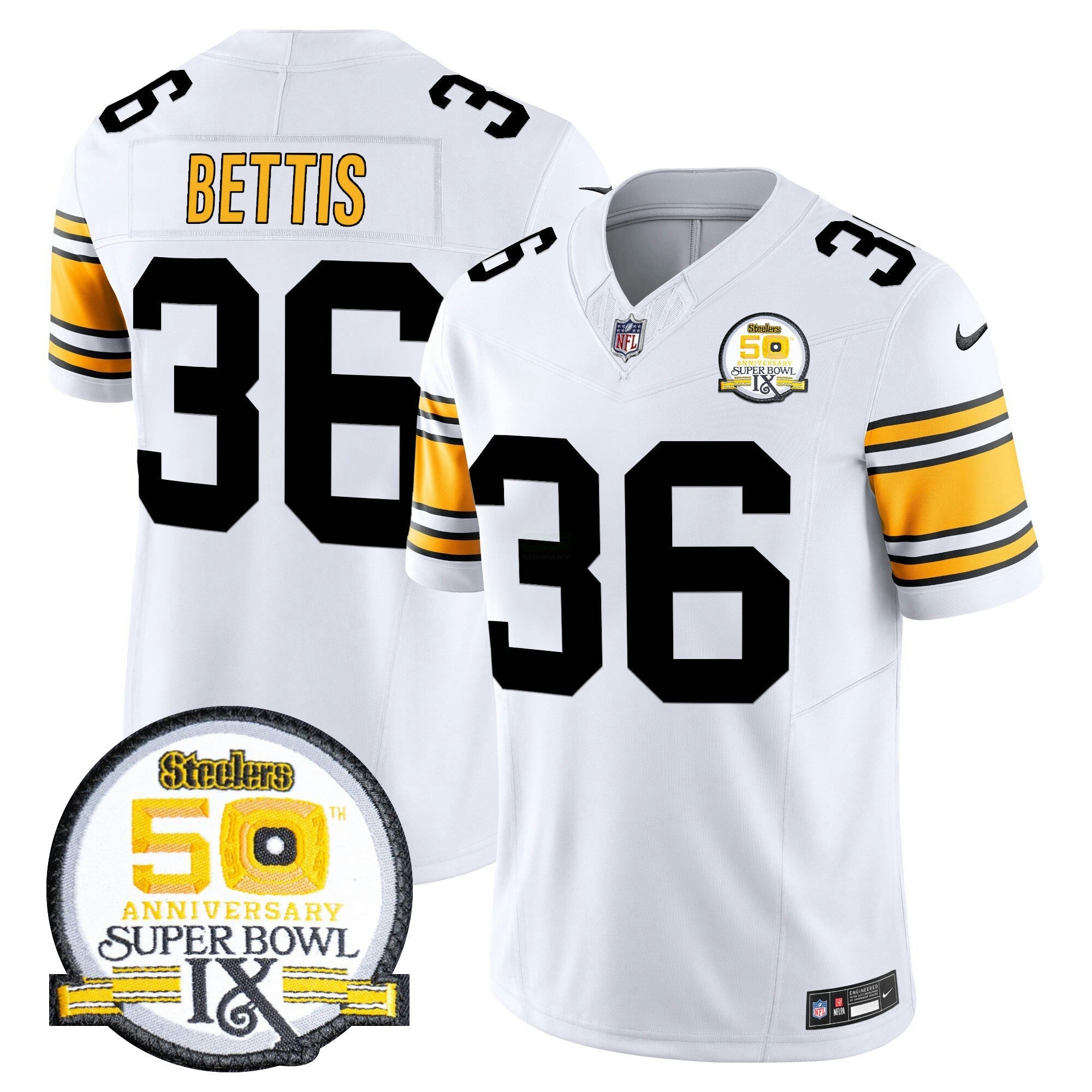 Camisa NFL Men’s Pittsburgh Throwback Vapor Limited Jersey