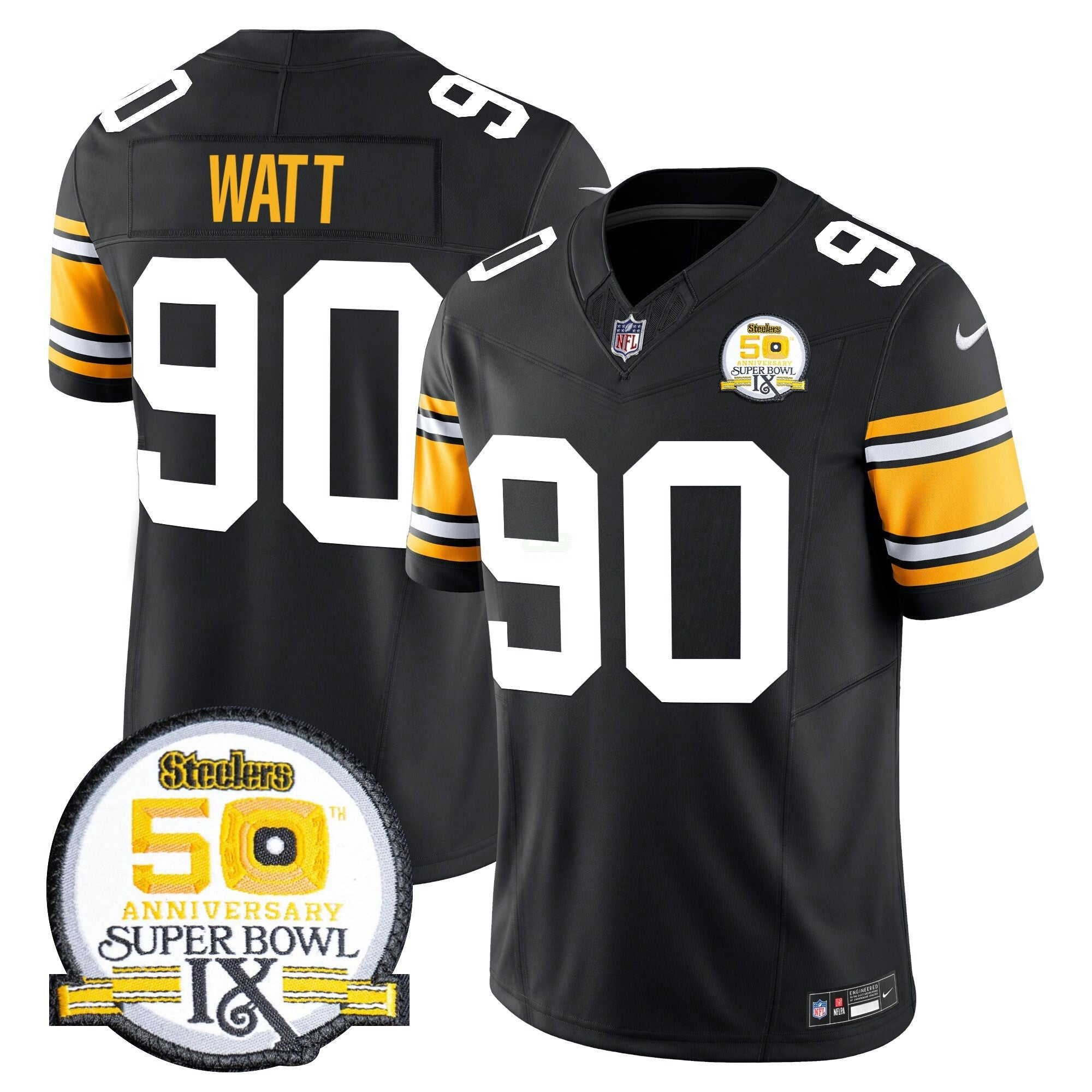 Camisa NFL Men’s Pittsburgh Throwback Vapor Limited Jersey