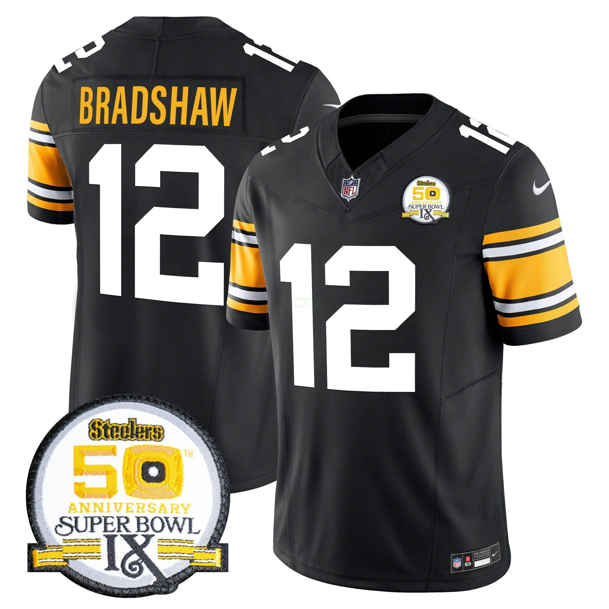 Camisa NFL Men’s Pittsburgh Throwback Vapor Limited Jersey