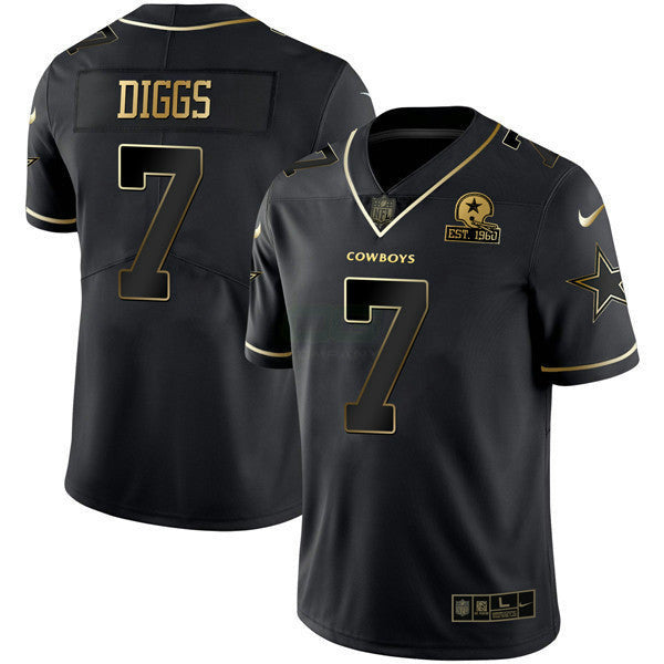 Camisa NFL Men’s Preta Dourada Collection