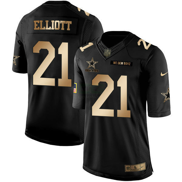 Camisa NFL Men’s Preta Dourada Collection