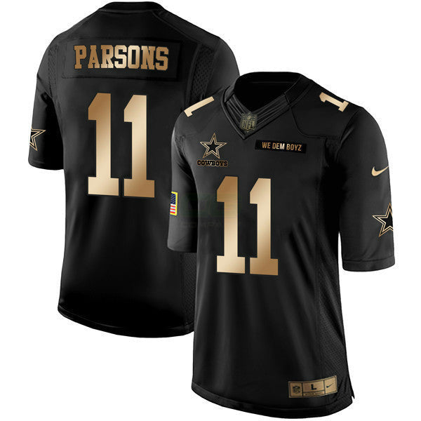 Camisa NFL Men’s Preta Dourada Collection