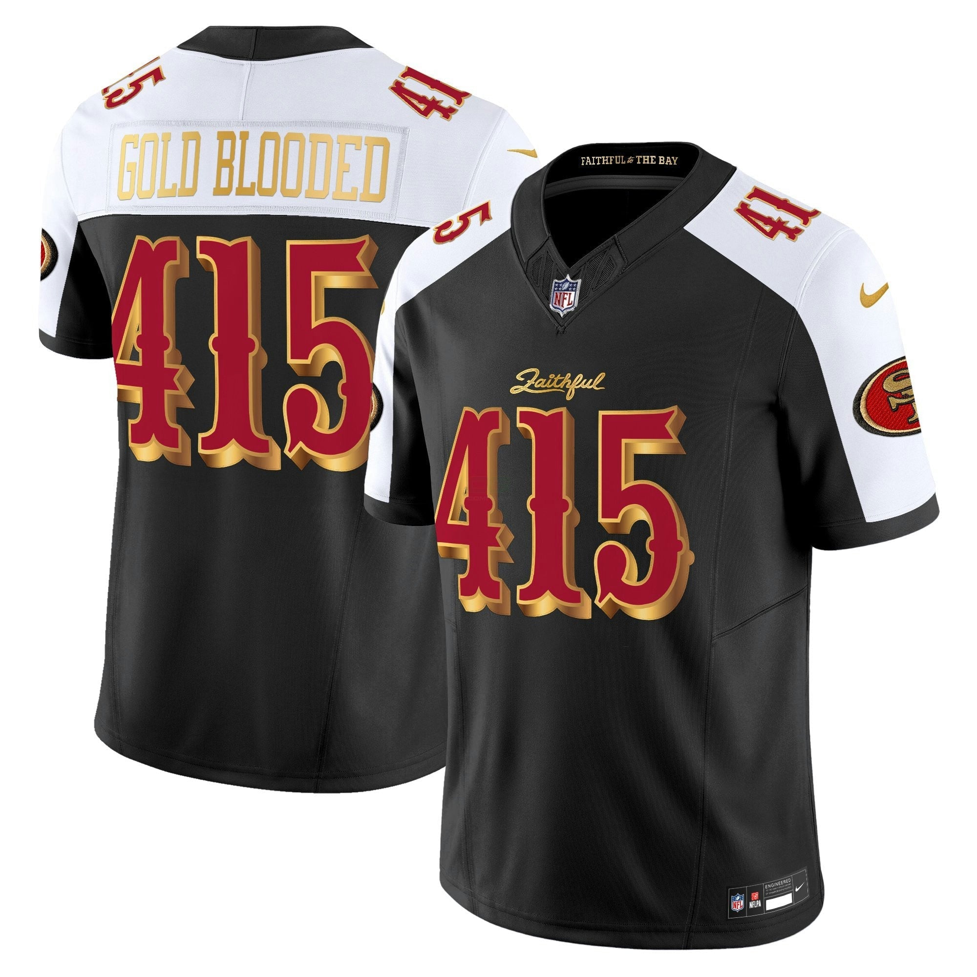 Camisa NFL Men’s San Francisco 2025 “Rivalries” Vapor Limited Jersey