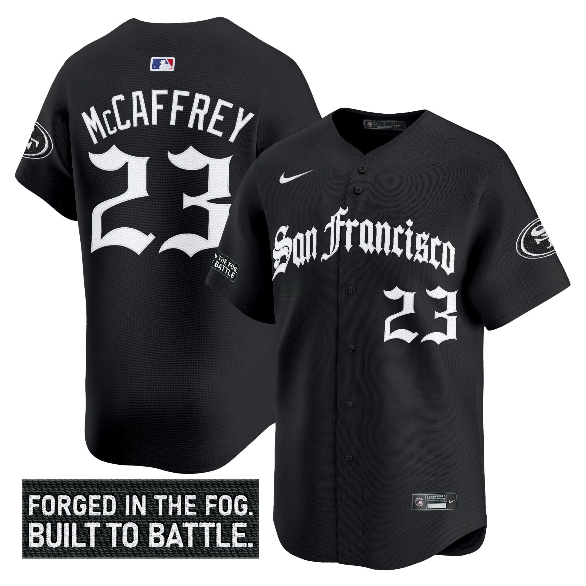 Camisa NFL Men’s San Francisco ‘Gothic Fog Edition’ Vapor Jersey