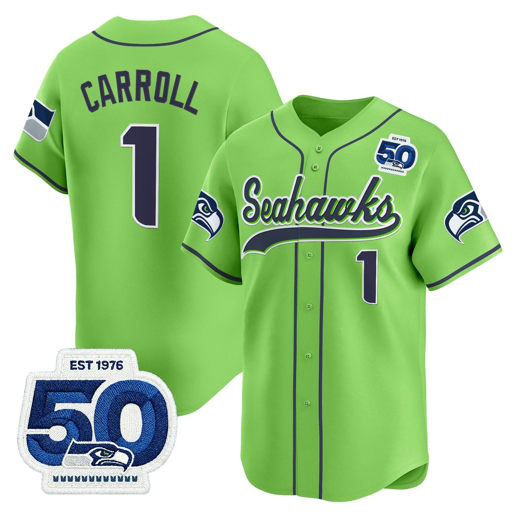Camisa NFL Men’s Seattle 50th Anniversary Vapor Jersey