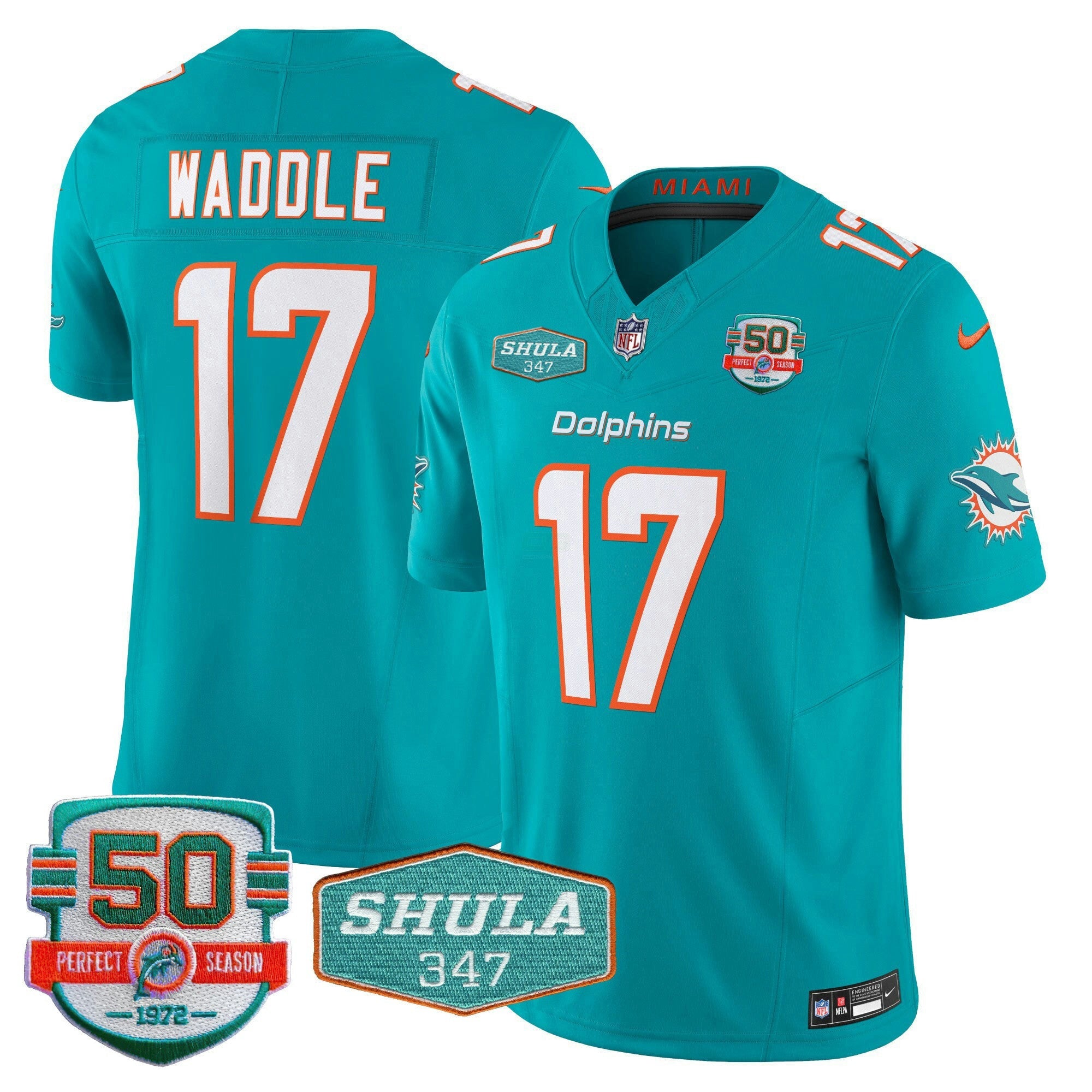 Camisa NFL Men’s Shula 347 Patch Vapor Limited Jersey V2