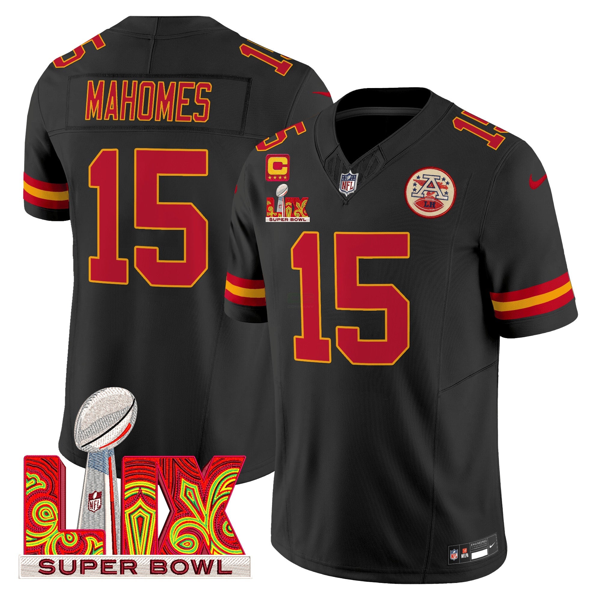 Camisa NFL Men’s Super Bowl LIX Patch Vapor Limited Jersey