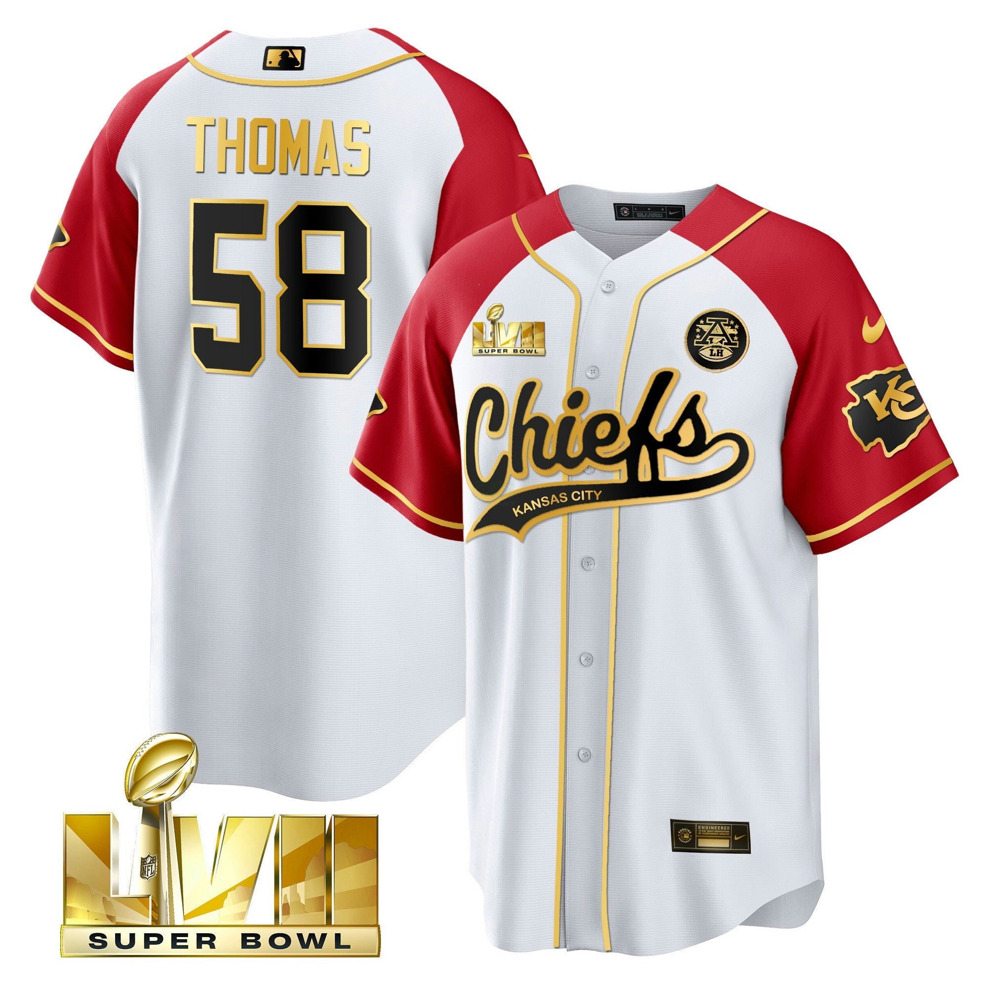 Camisa NFL Men’s Super Bowl LVII Alternativa Cool Base V2 Jersey
