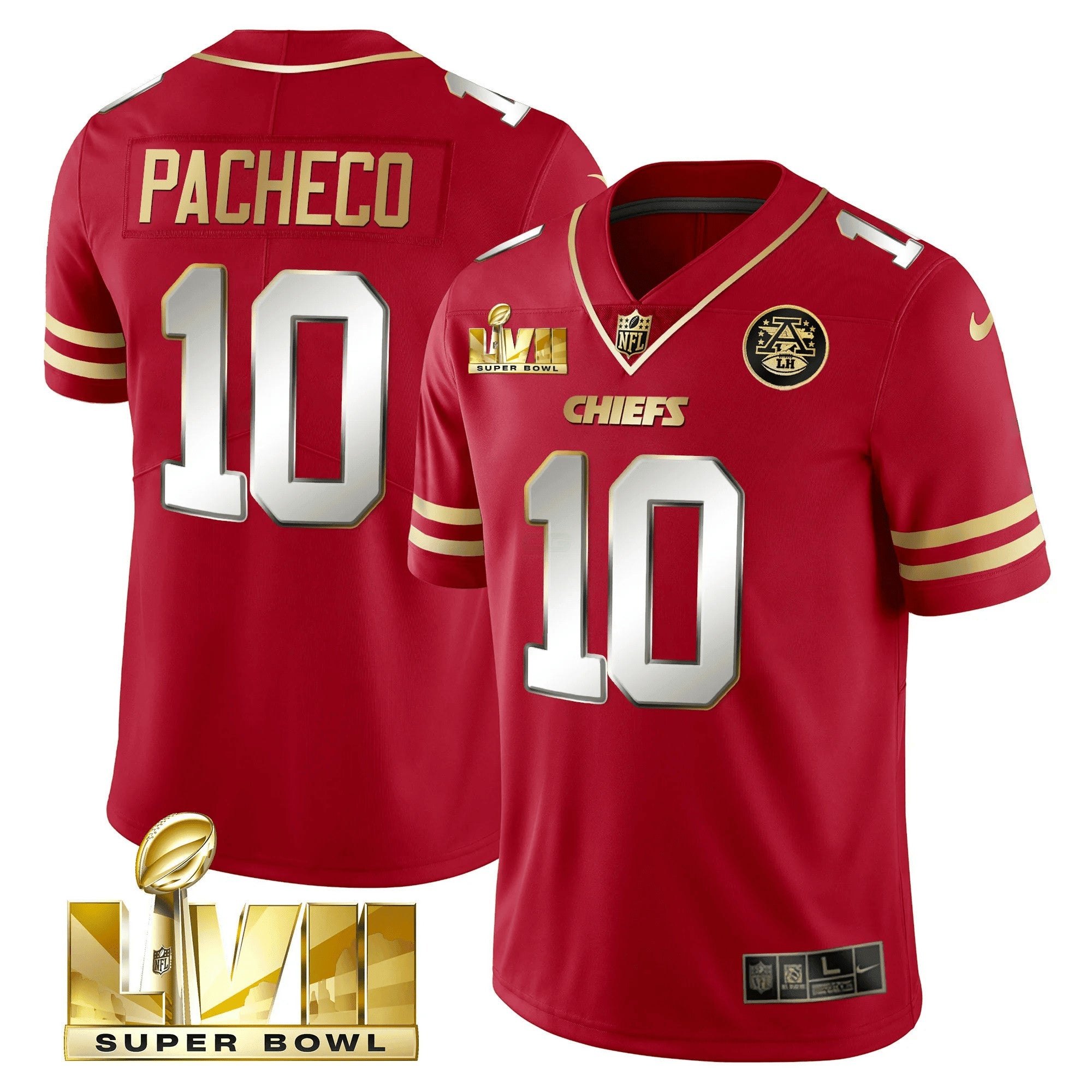 Camisa NFL Men’s Super Bowl LVII Dourada Vapor Limited Jersey
