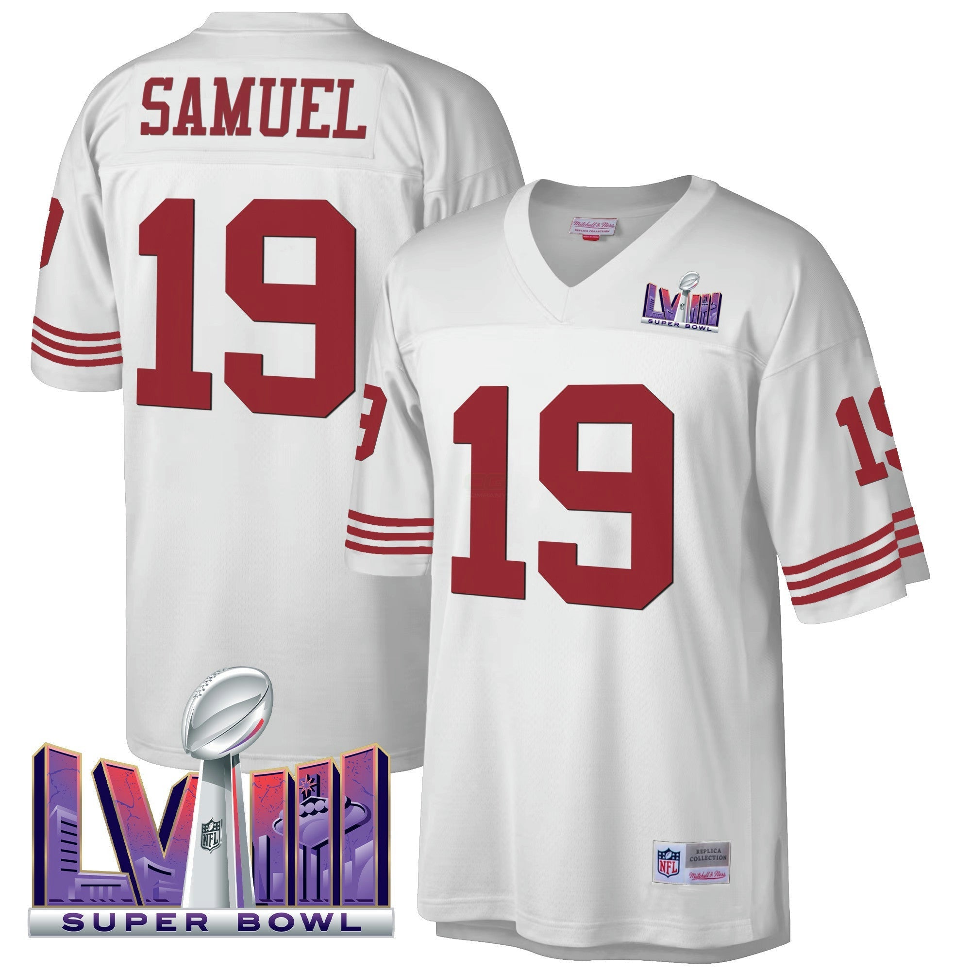 Camisa NFL Men’s Super Bowl LVIII 1990 Jersey