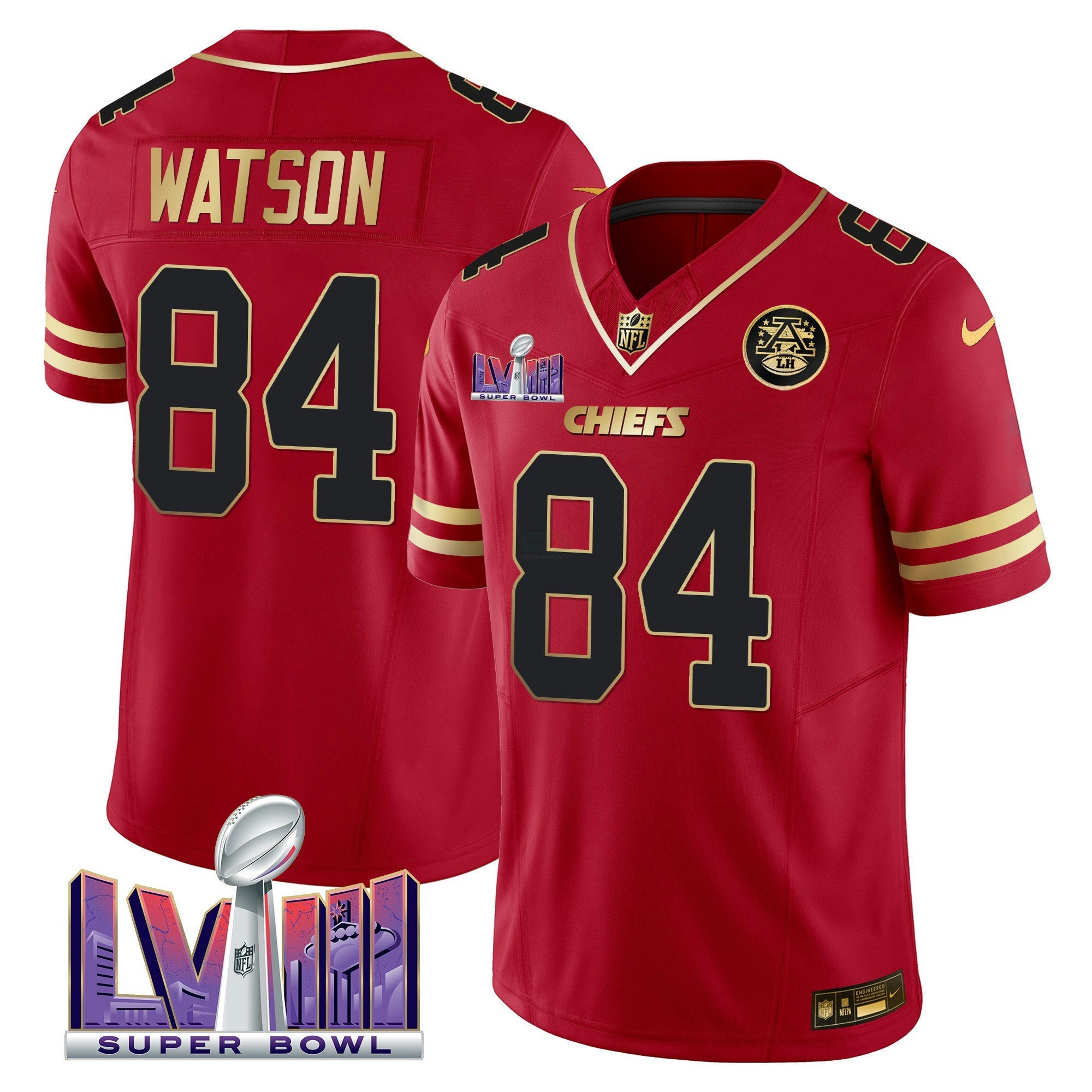 Camisa NFL Men’s Super Bowl LVIII Patch Vapor Jersey