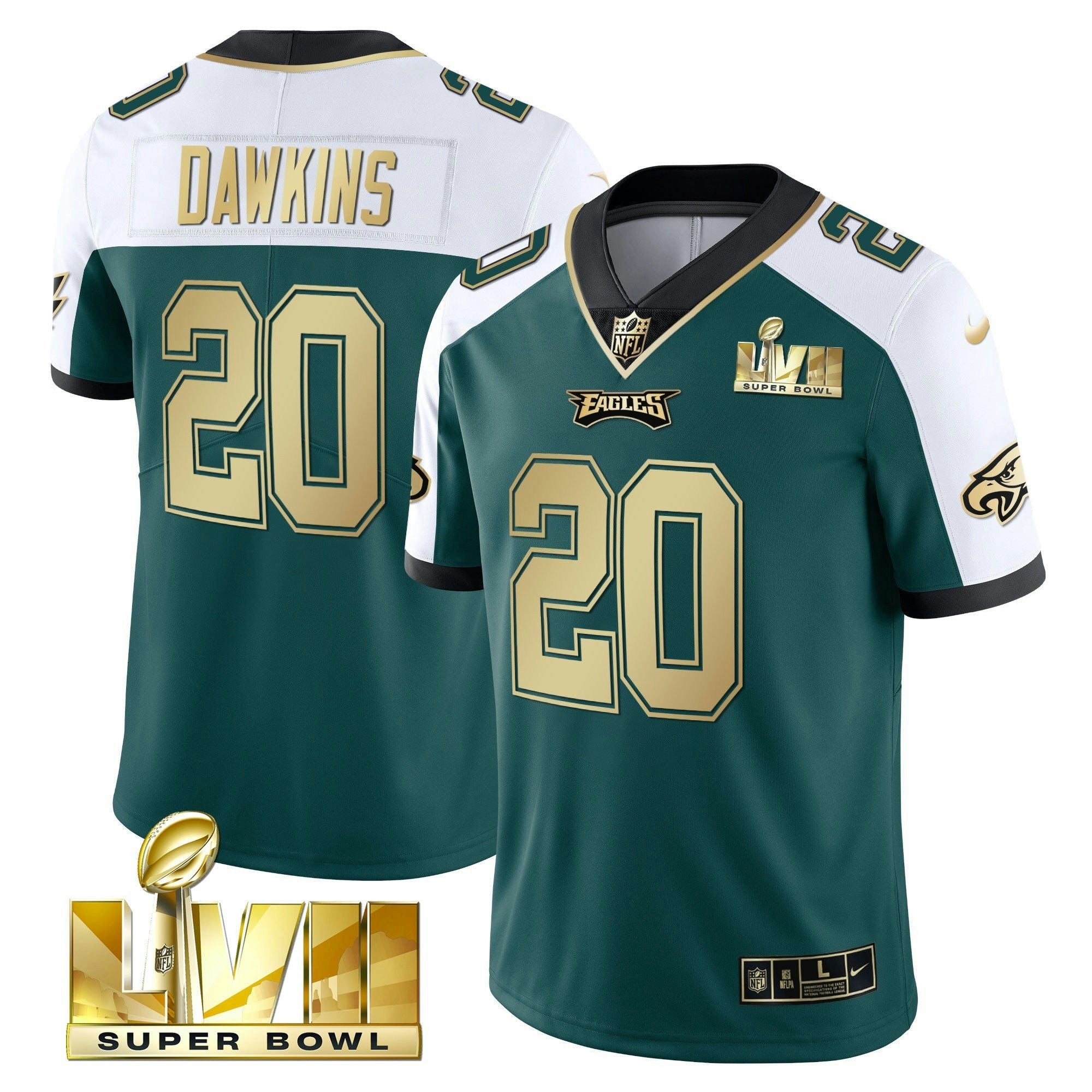 Camisa NFL Men’s Super Bowl Vapor Dourada Jersey