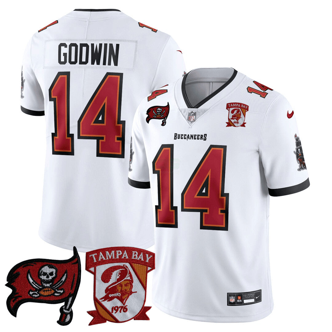 Camisa NFL Men’s Tampa Bay Logo Patch Jersey