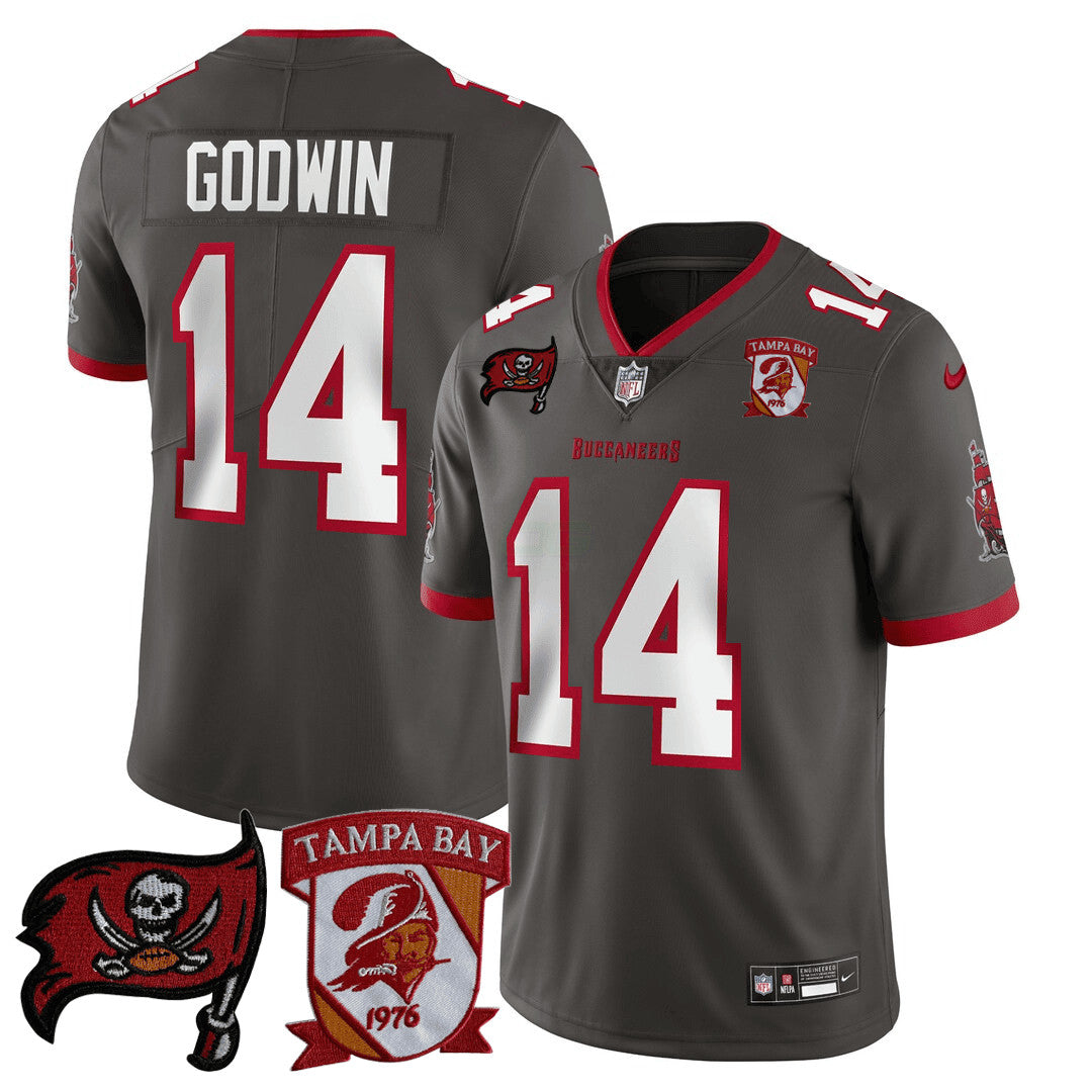 Camisa NFL Men’s Tampa Bay Logo Patch Jersey