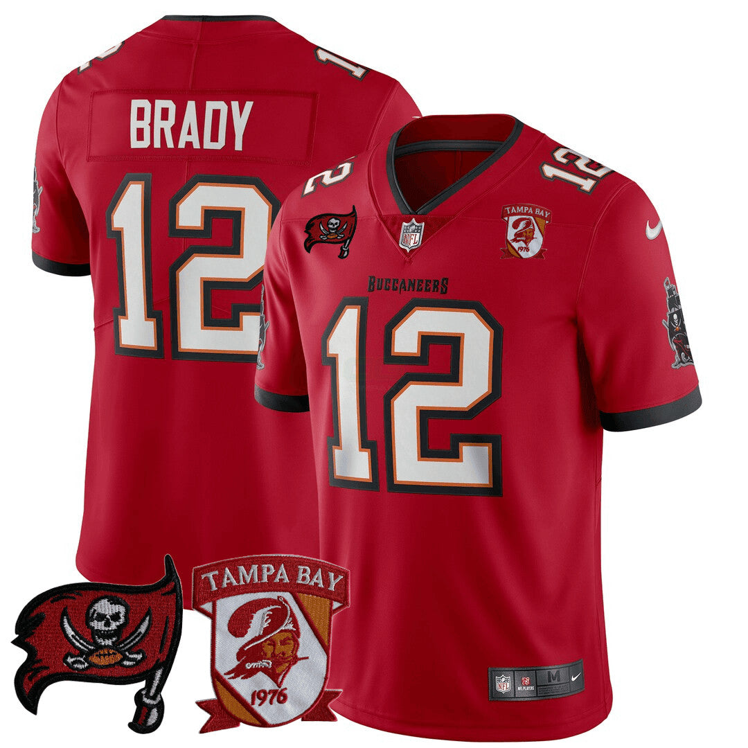 Camisa NFL Men’s Tampa Bay Logo Patch Jersey