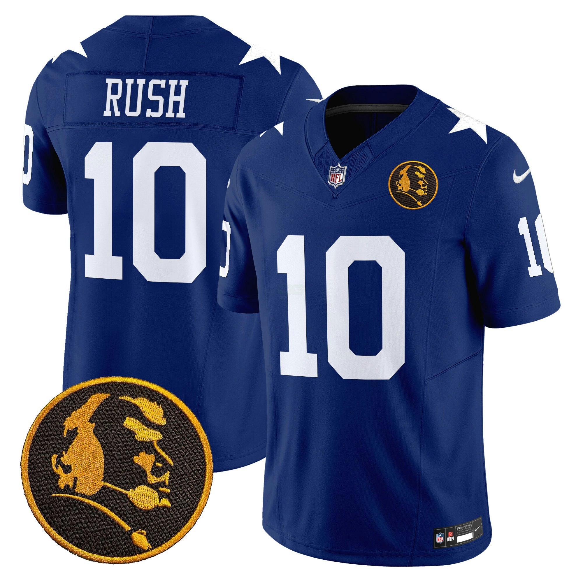 Camisa NFL Men’s Texas & John Madden Patch Vapor Limited Jersey V2