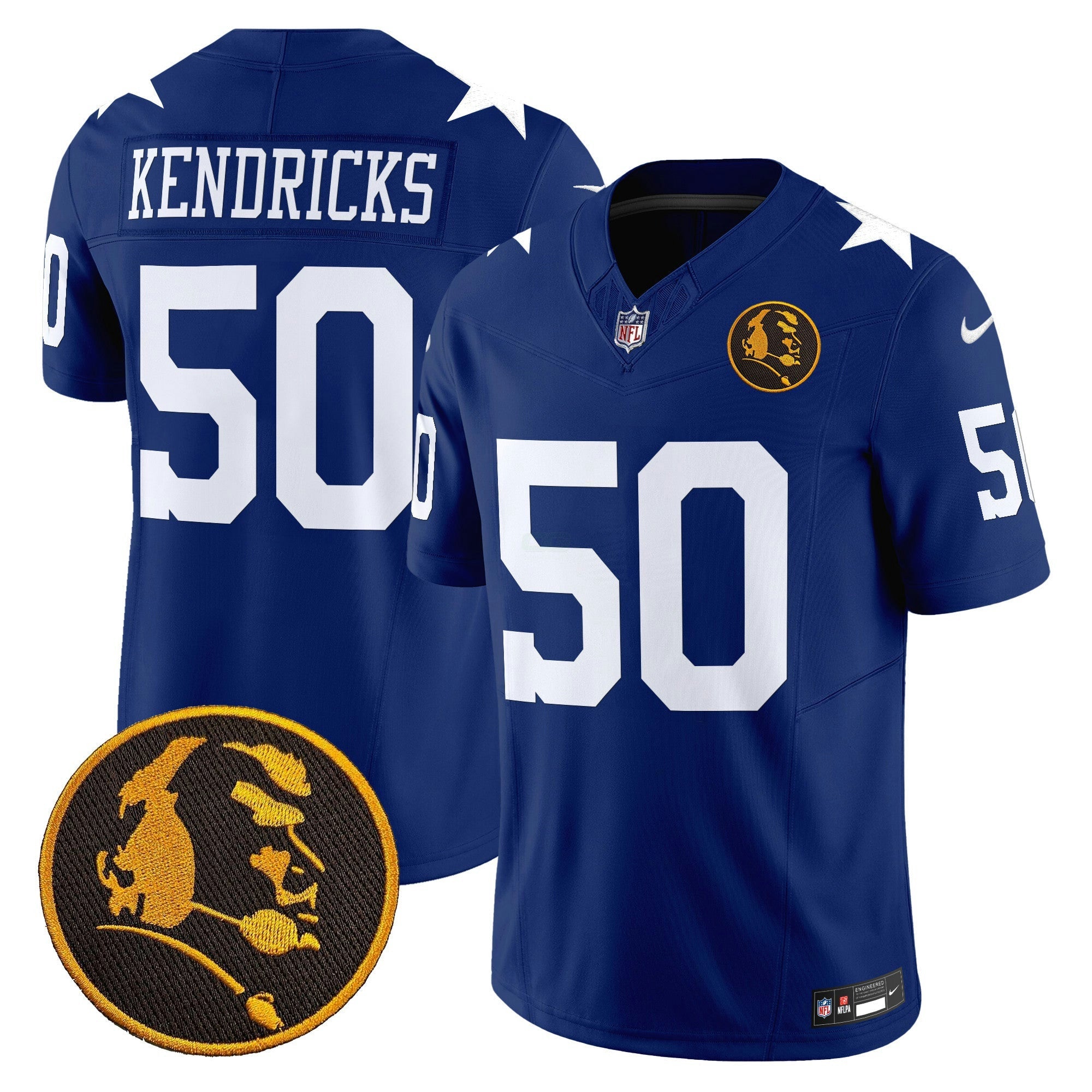 Camisa NFL Men’s Texas & John Madden Patch Vapor Limited Jersey V2