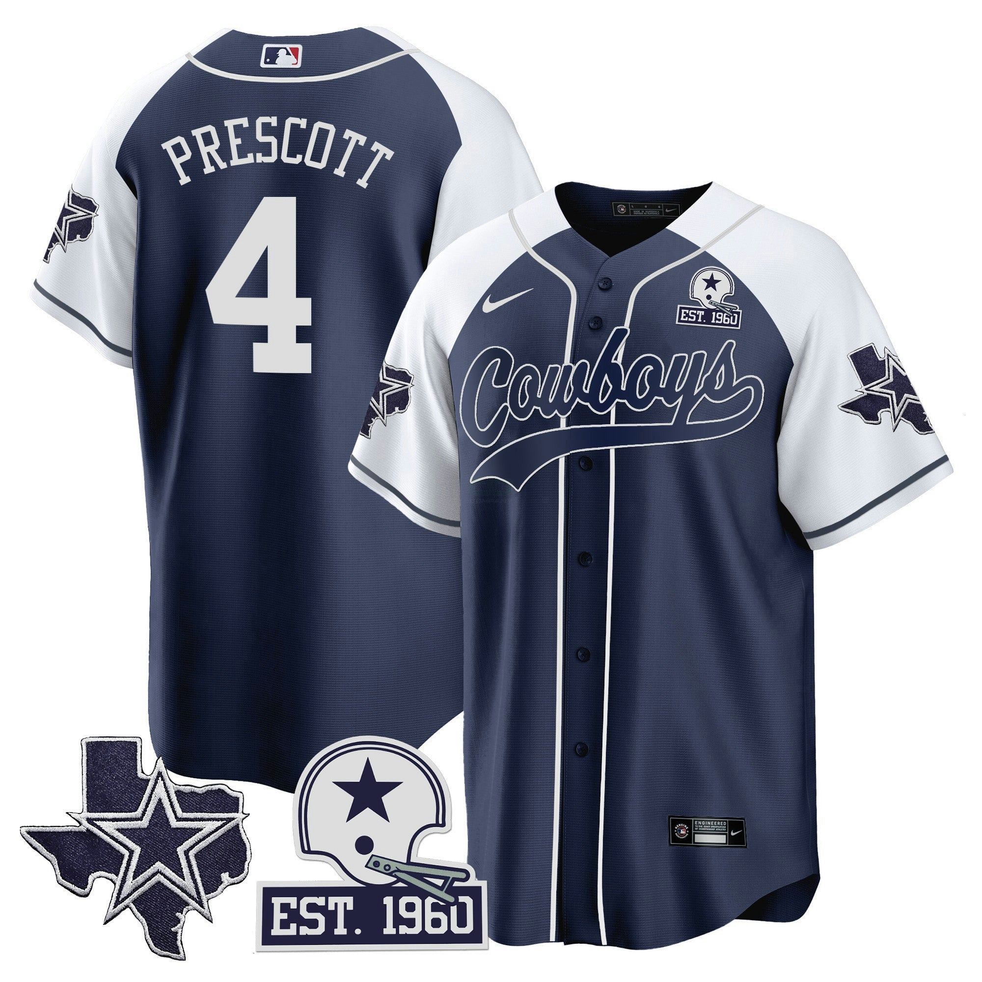 Camisa NFL Men’s Texas Patch Jersey