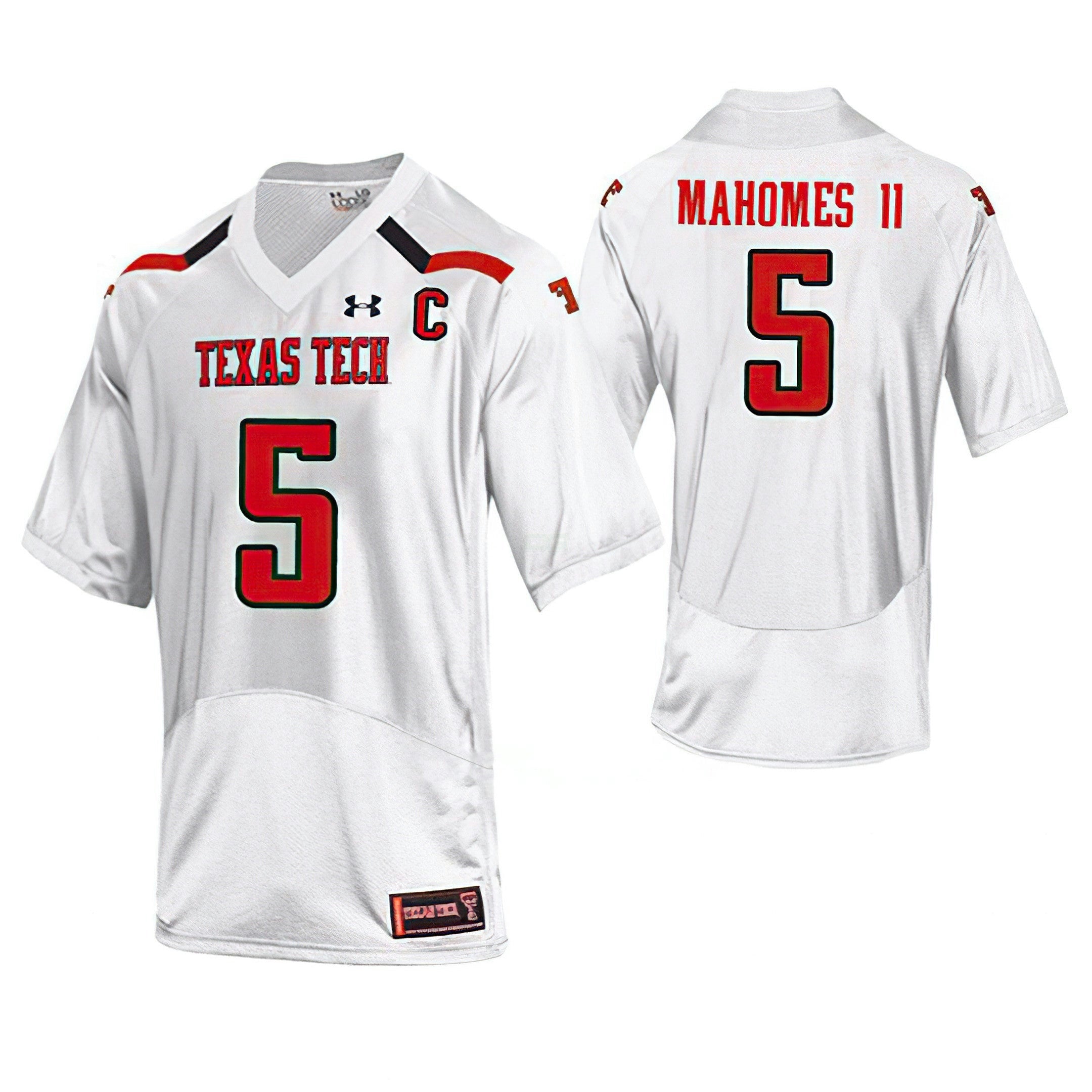 Camisa NFL Men’s Texas Tech Red Raiders Patrick Mahomes II College Jersey
