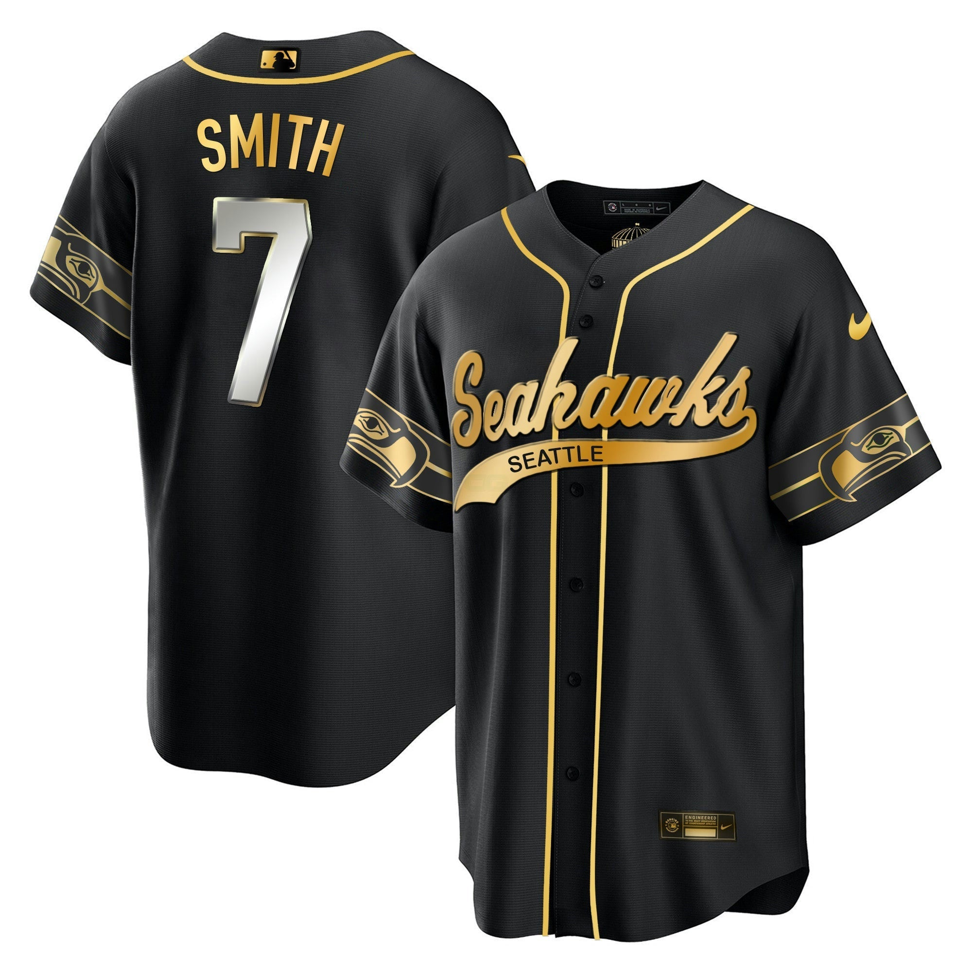 Camisa NFL Men’s Throwback & Dourada Cool Base Jersey V2
