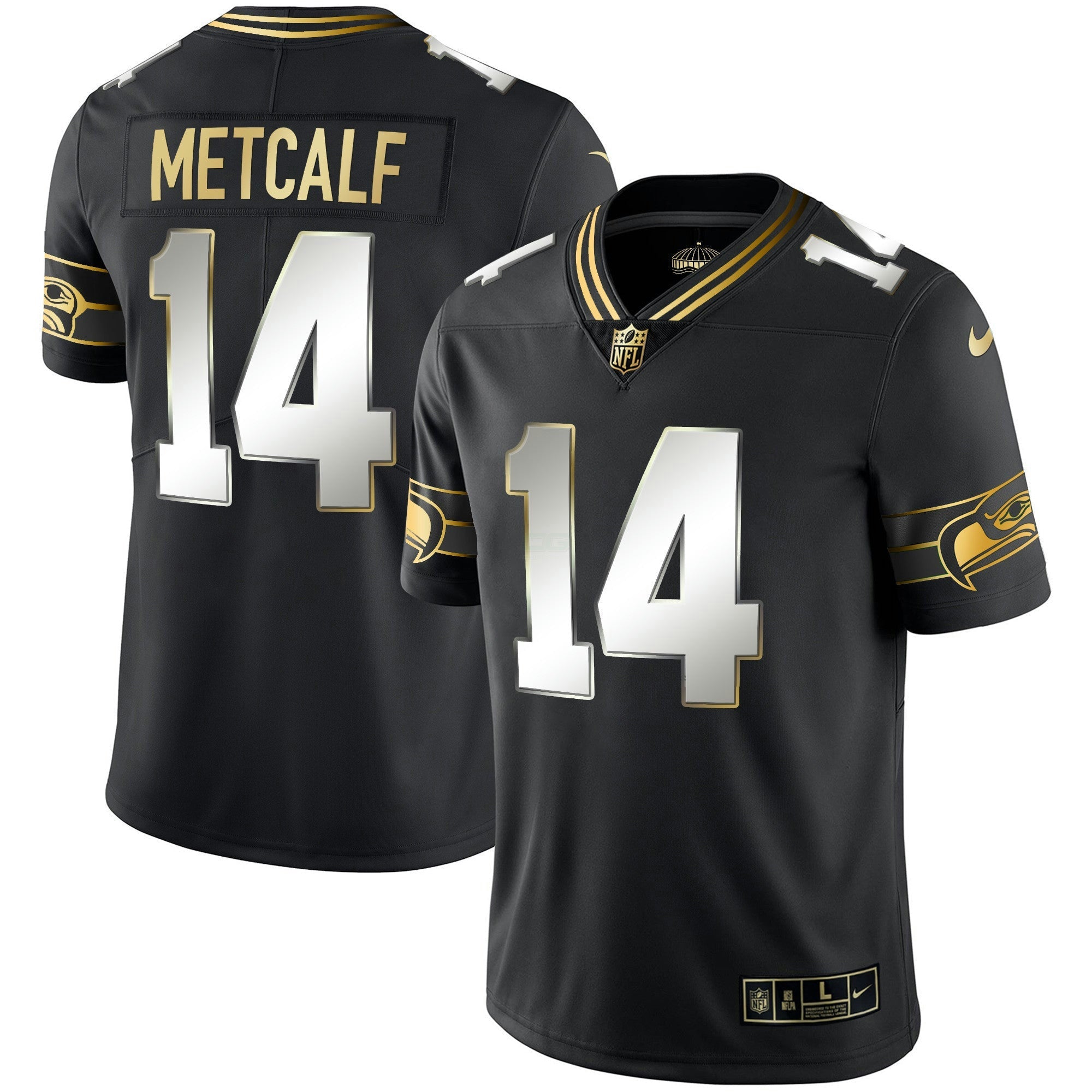 Camisa NFL Men’s Throwback & Dourada Jersey V2