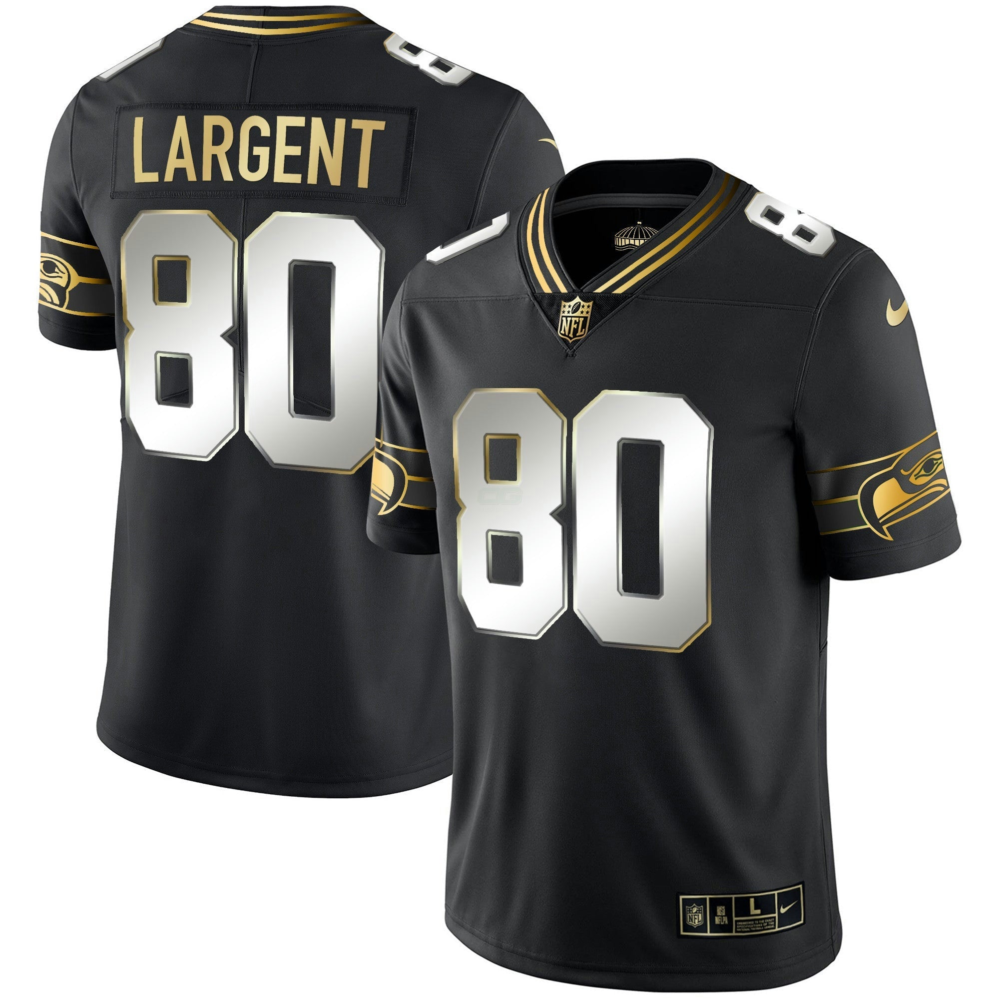 Camisa NFL Men’s Throwback & Dourada Jersey V2