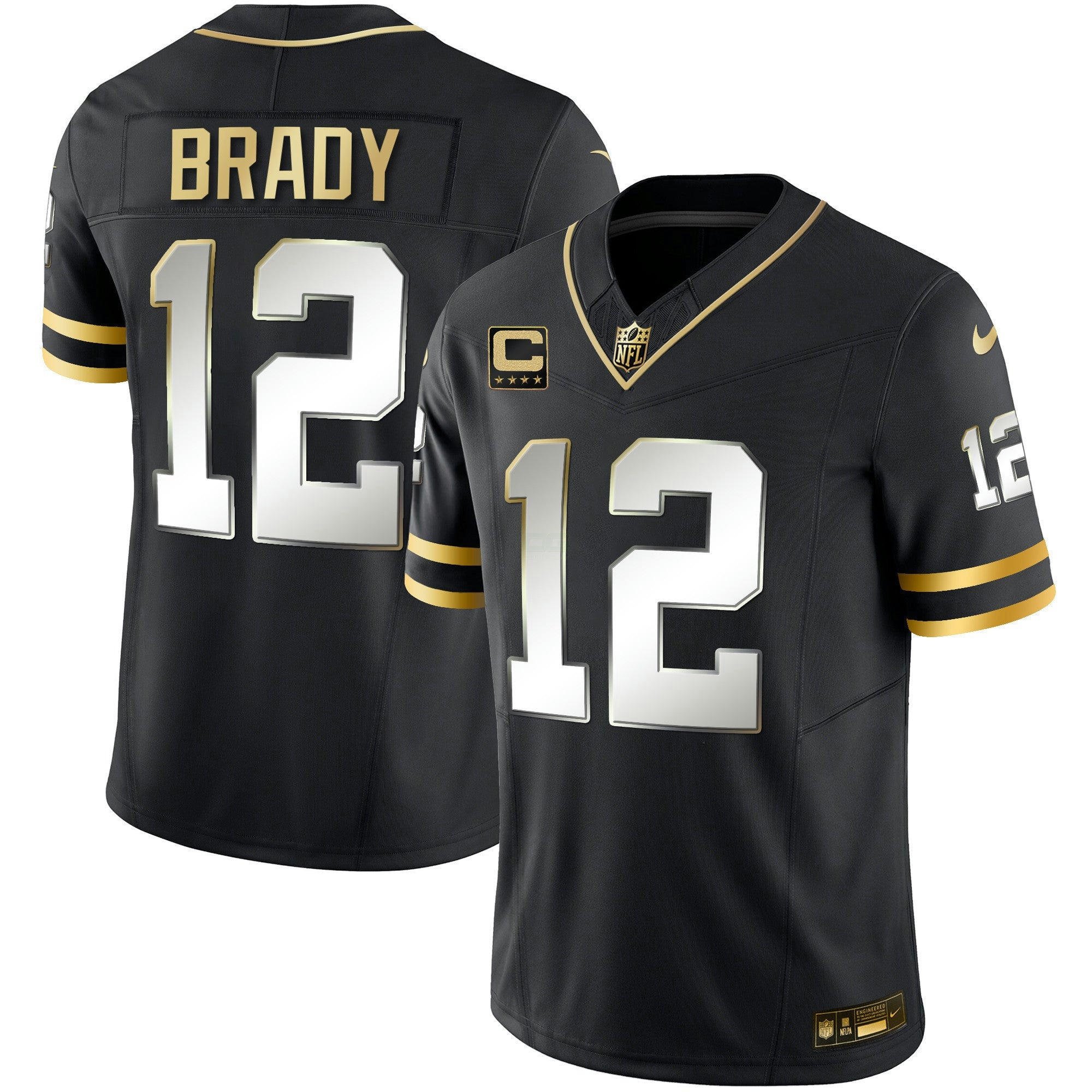Camisa NFL Men’s Throwback & Dourada Limited Jersey