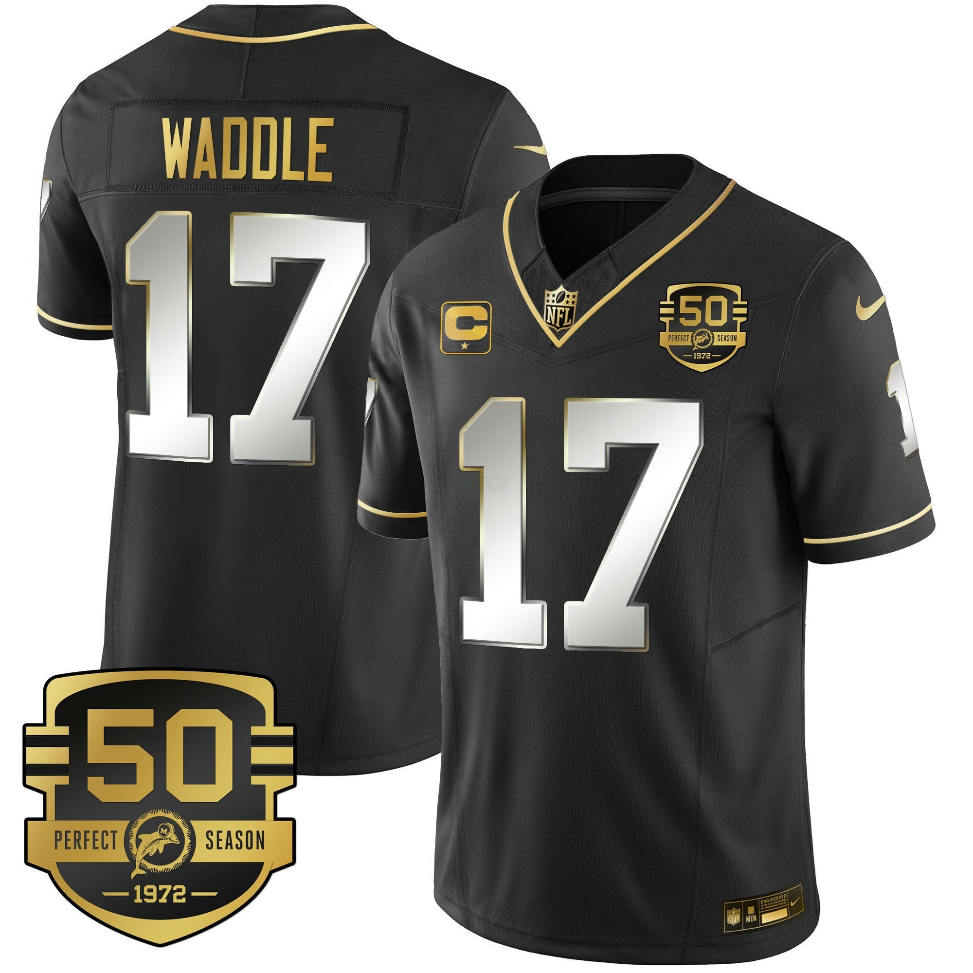 Camisa NFL Men’s Throwback Dourada Vapor Jersey