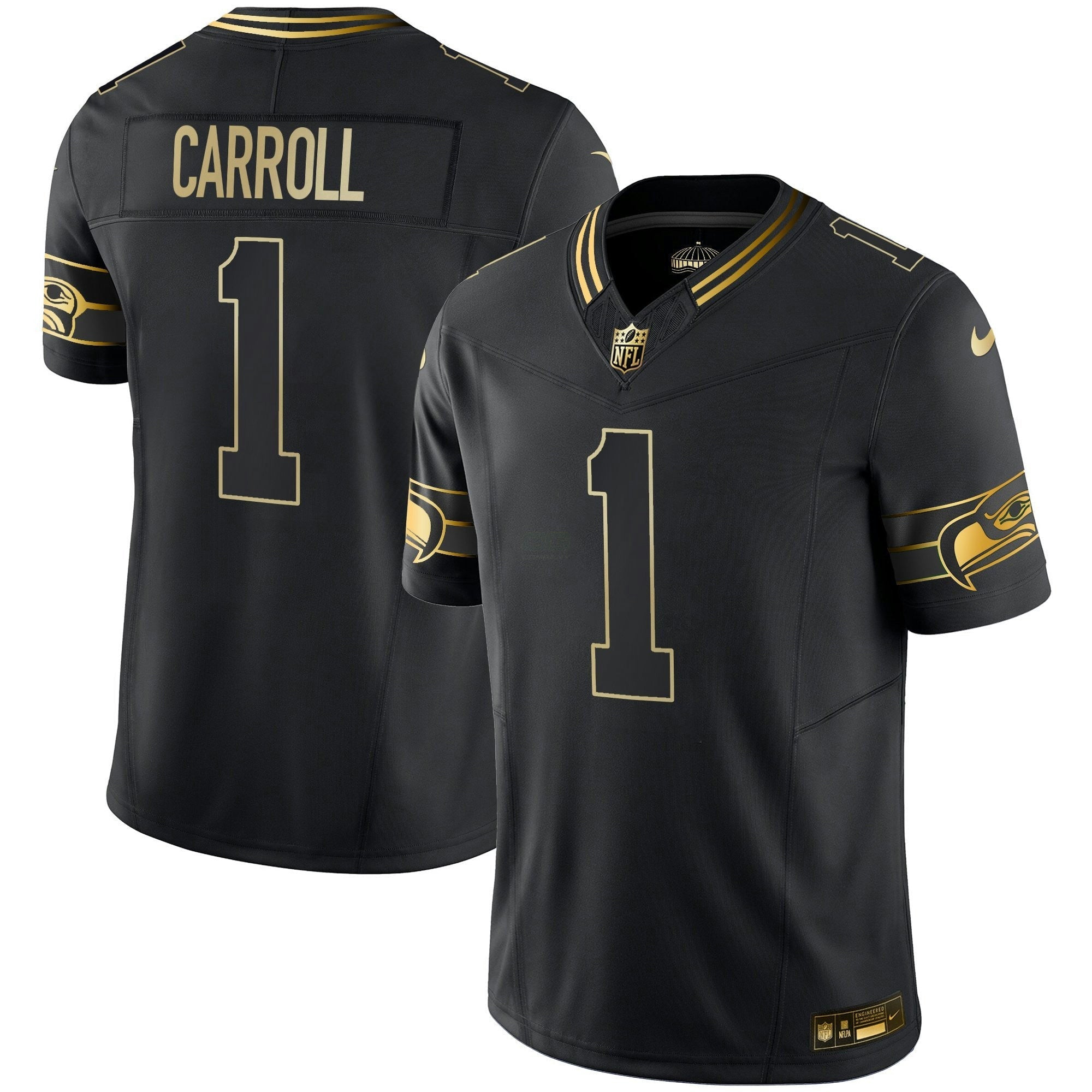 Camisa NFL Men’s Throwback & Dourada Vapor Limited Jersey